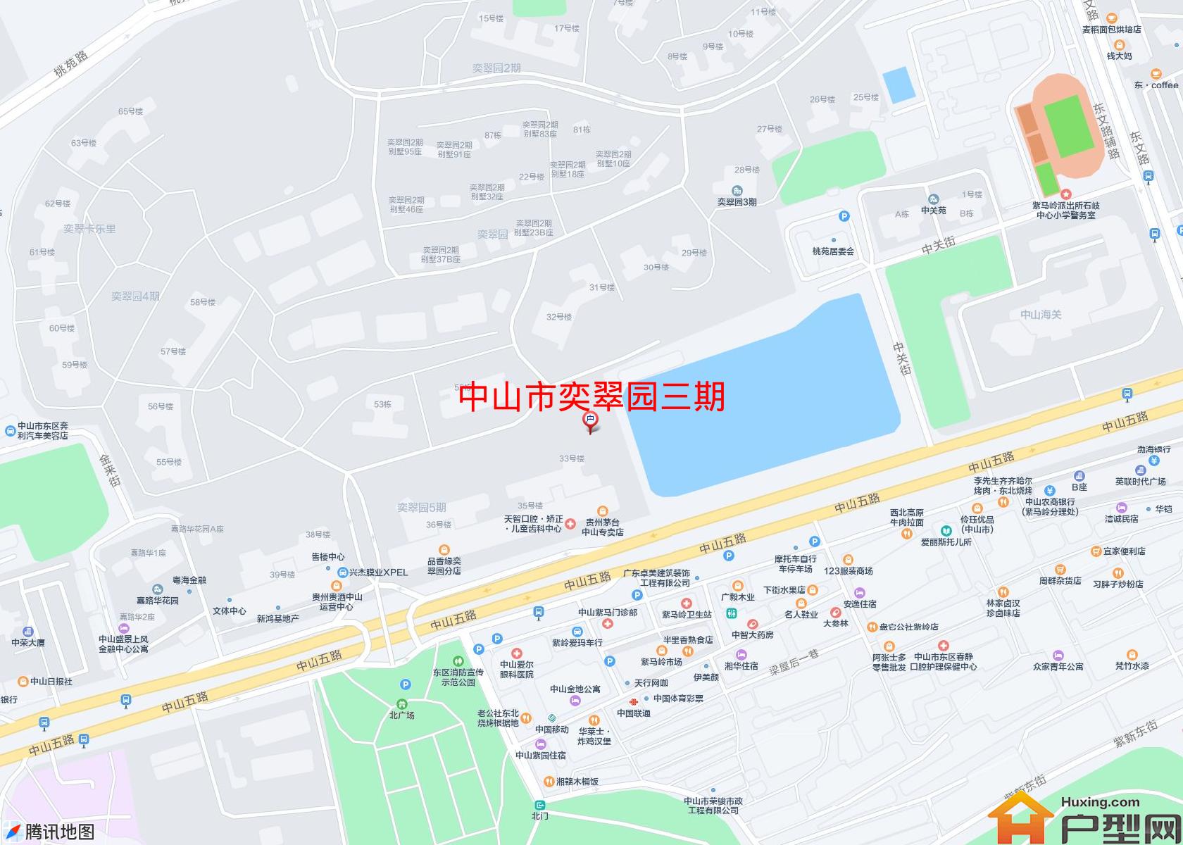 奕翠园三期小区 - 户型网
