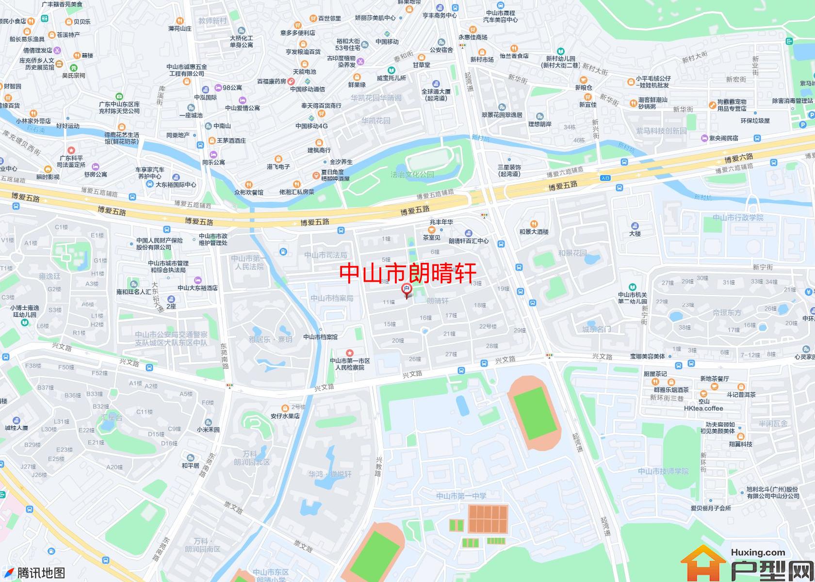 朗晴轩小区 - 户型网