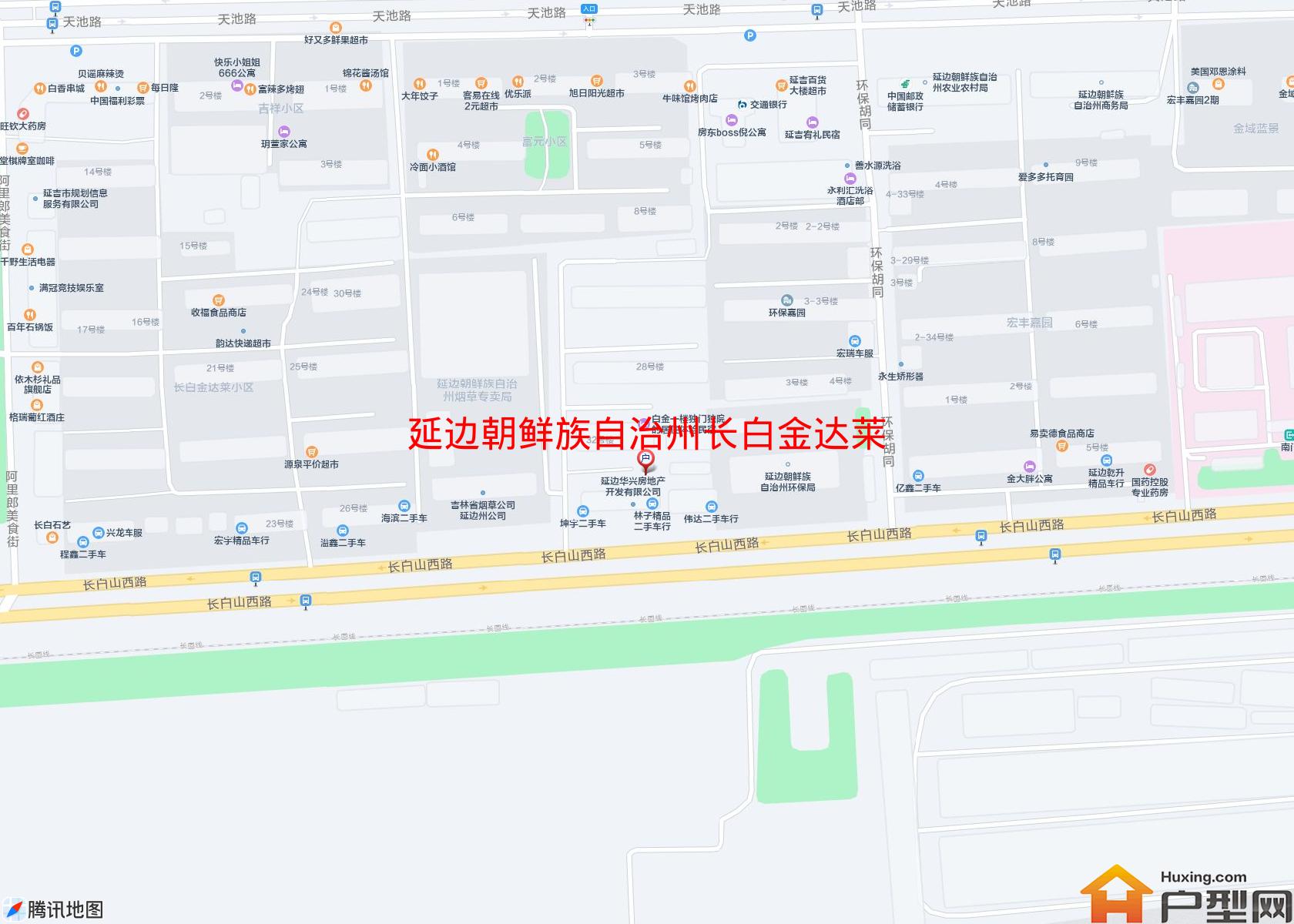 长白金达莱小区 - 户型网
