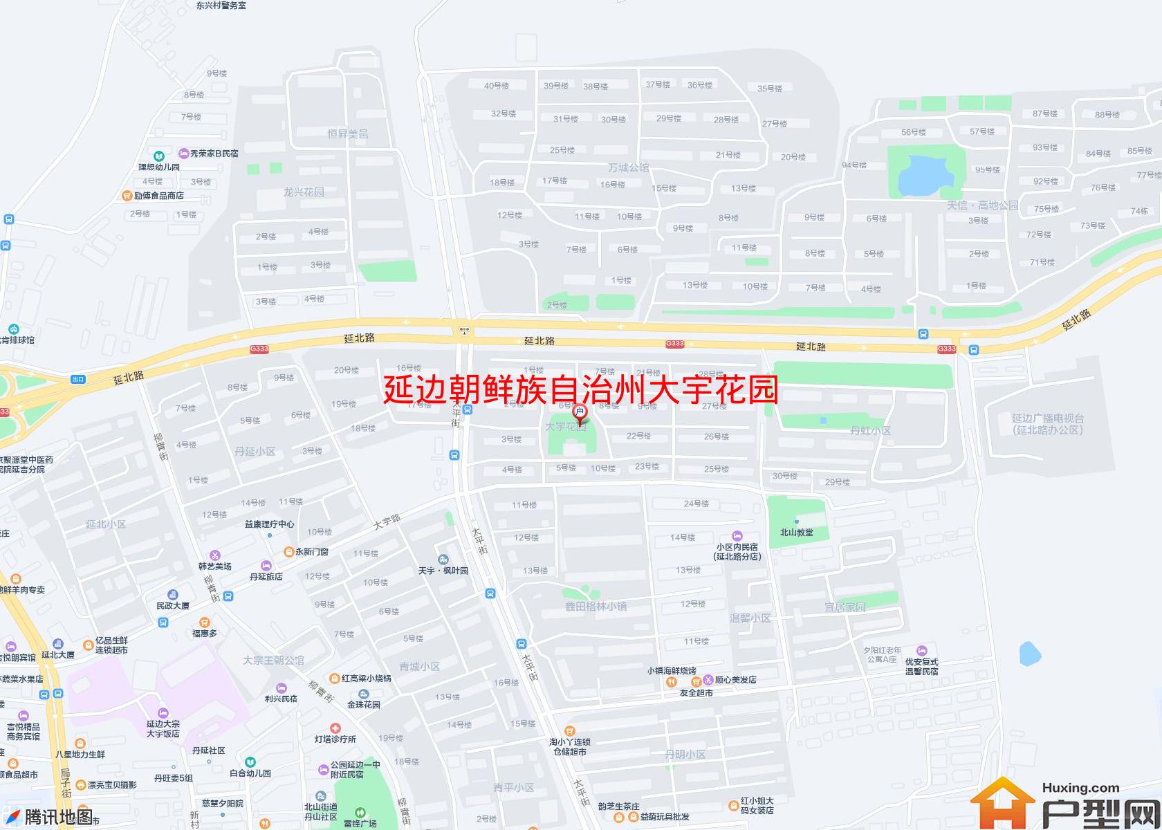 大宇花园小区 - 户型网