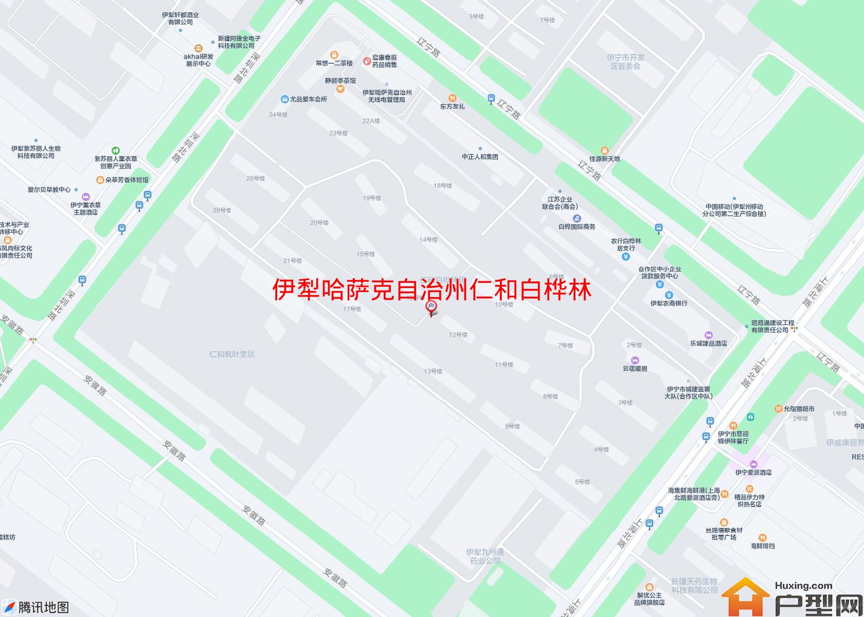 仁和白桦林居小区 - 户型网