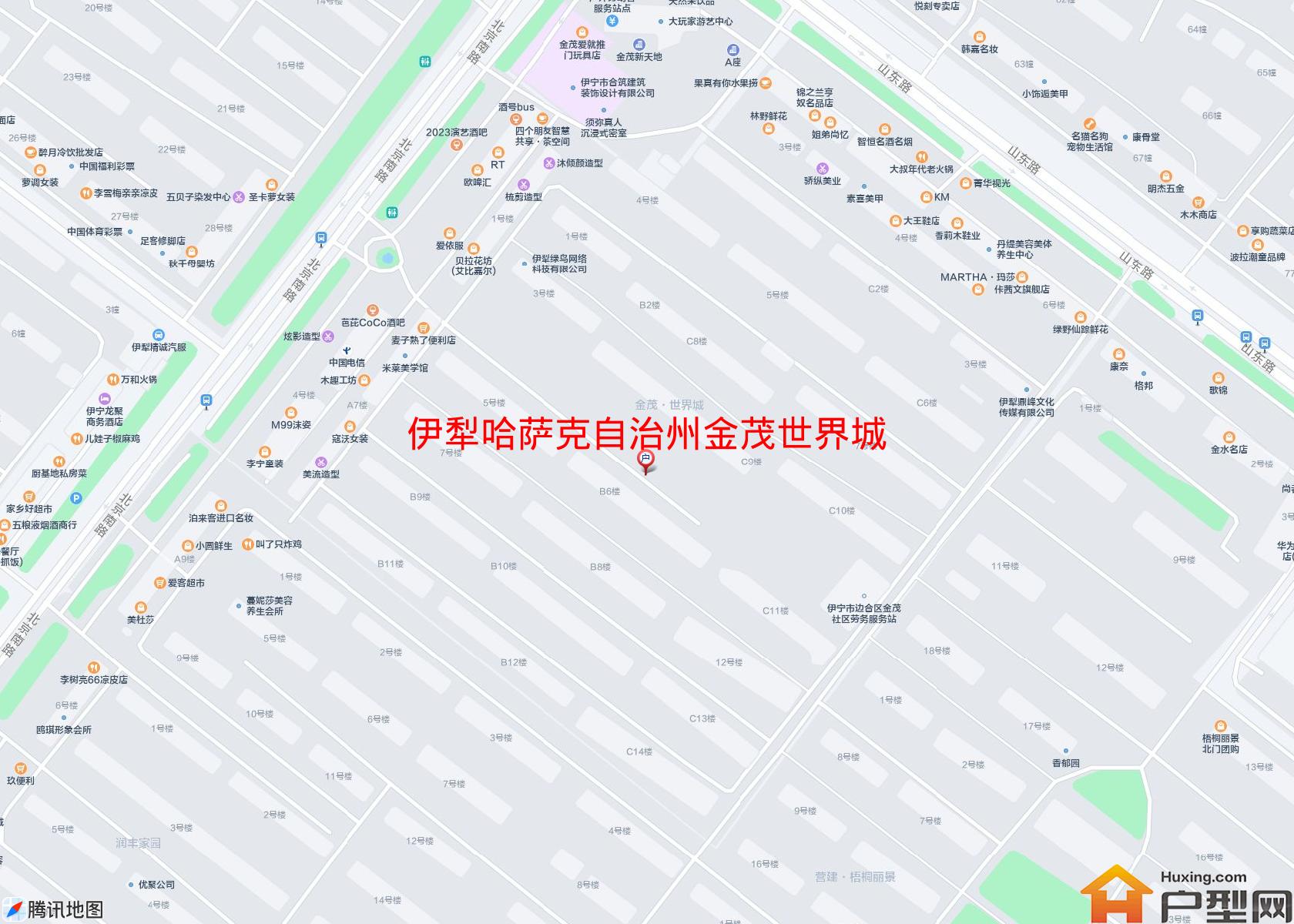 金茂世界城小区 - 户型网