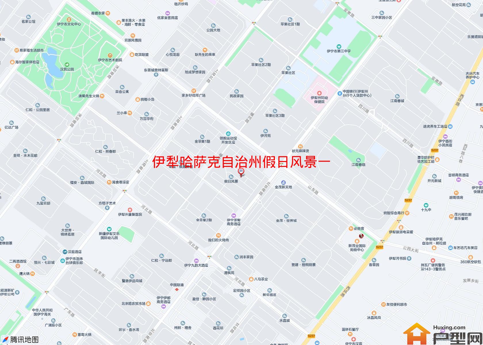 假日风景一期小区 - 户型网