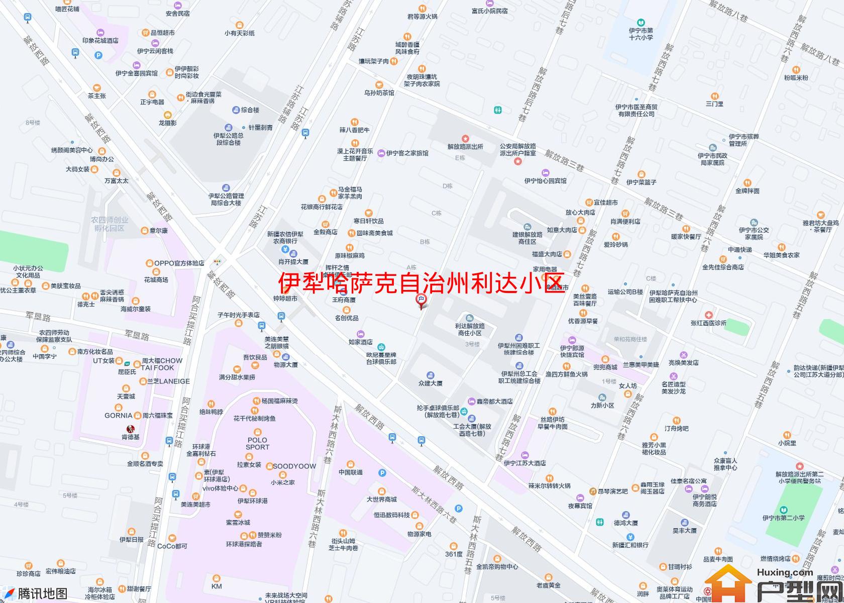 利达小区小区 - 户型网