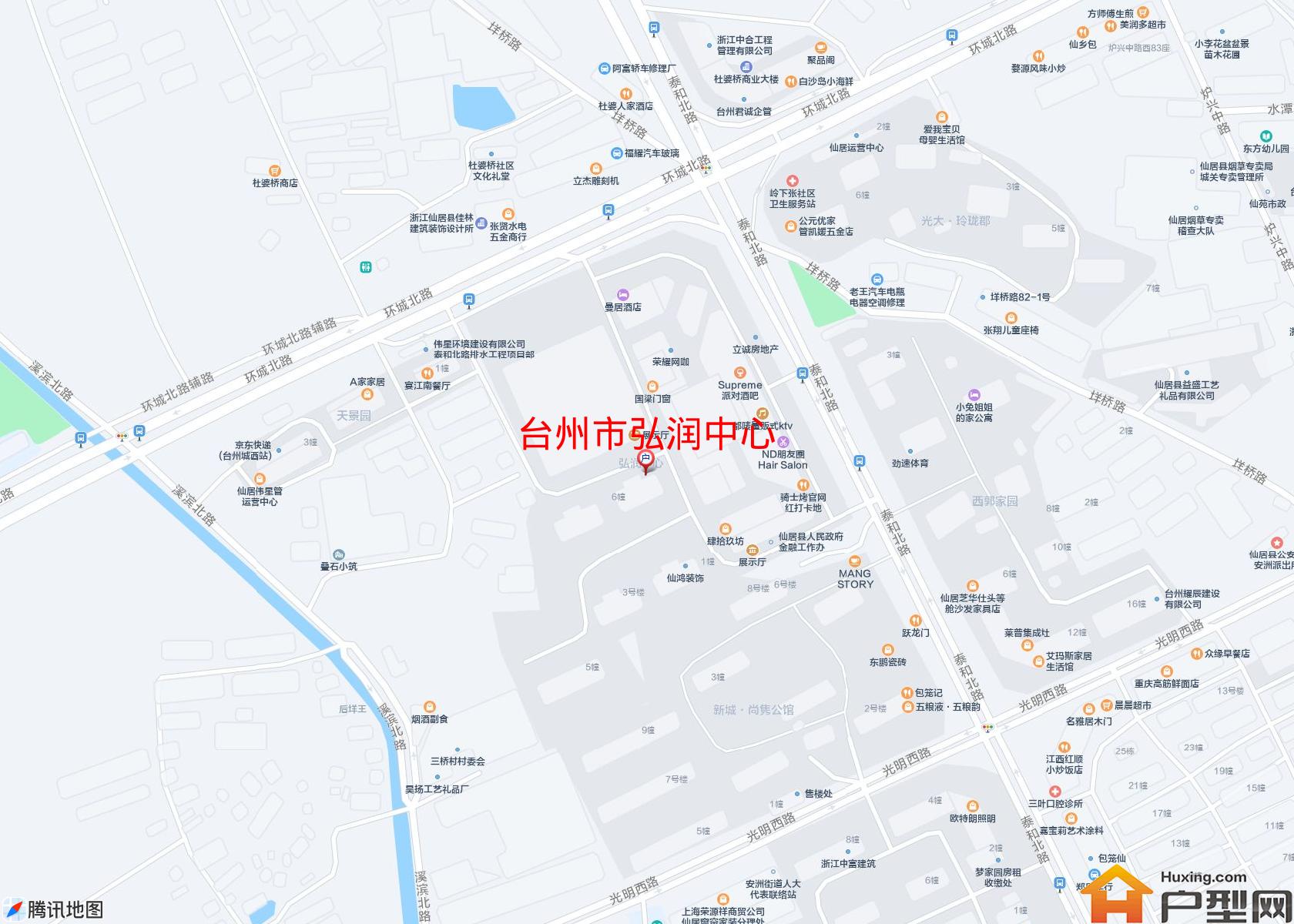 弘润中心小区 - 户型网