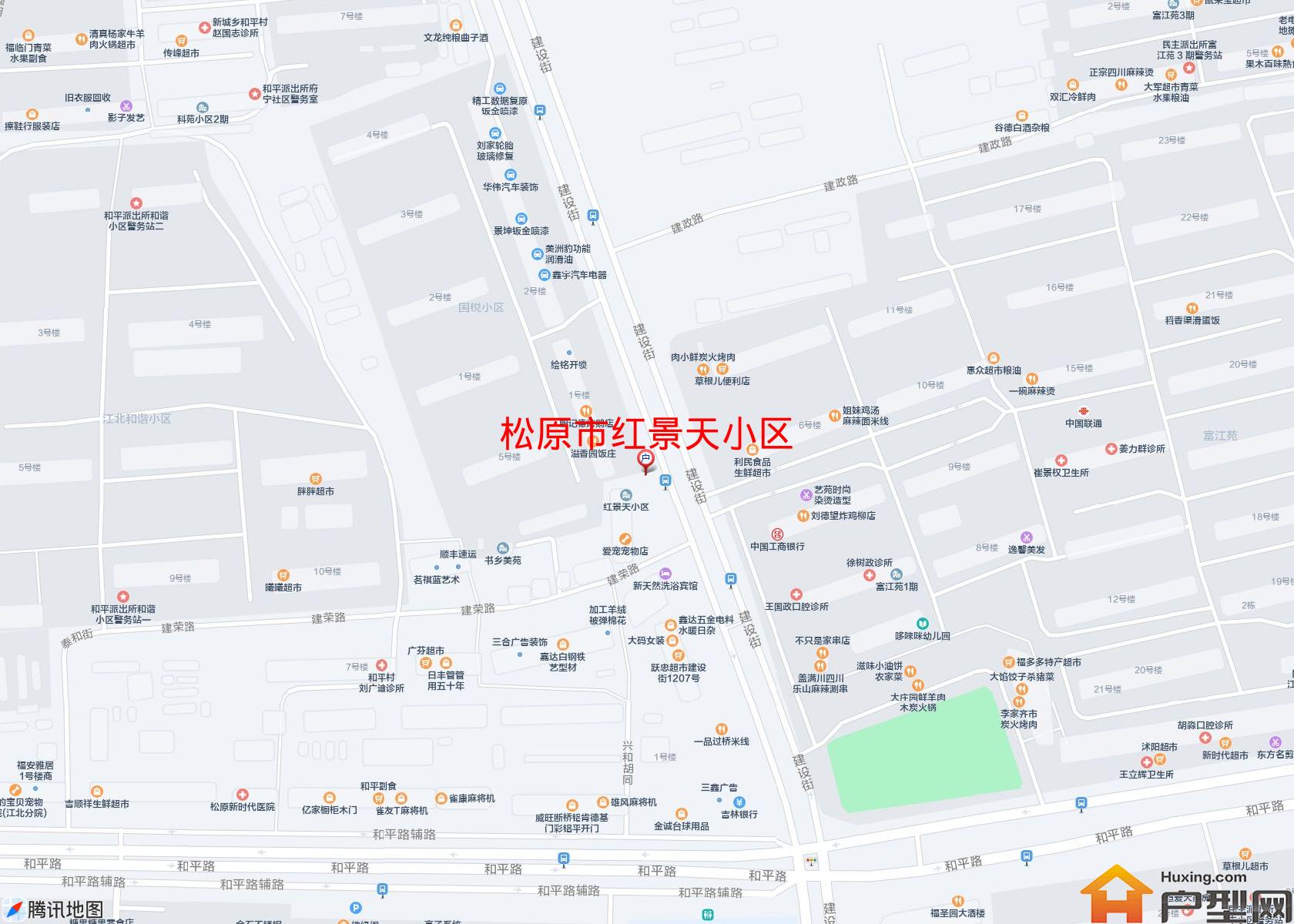 红景天小区小区 - 户型网