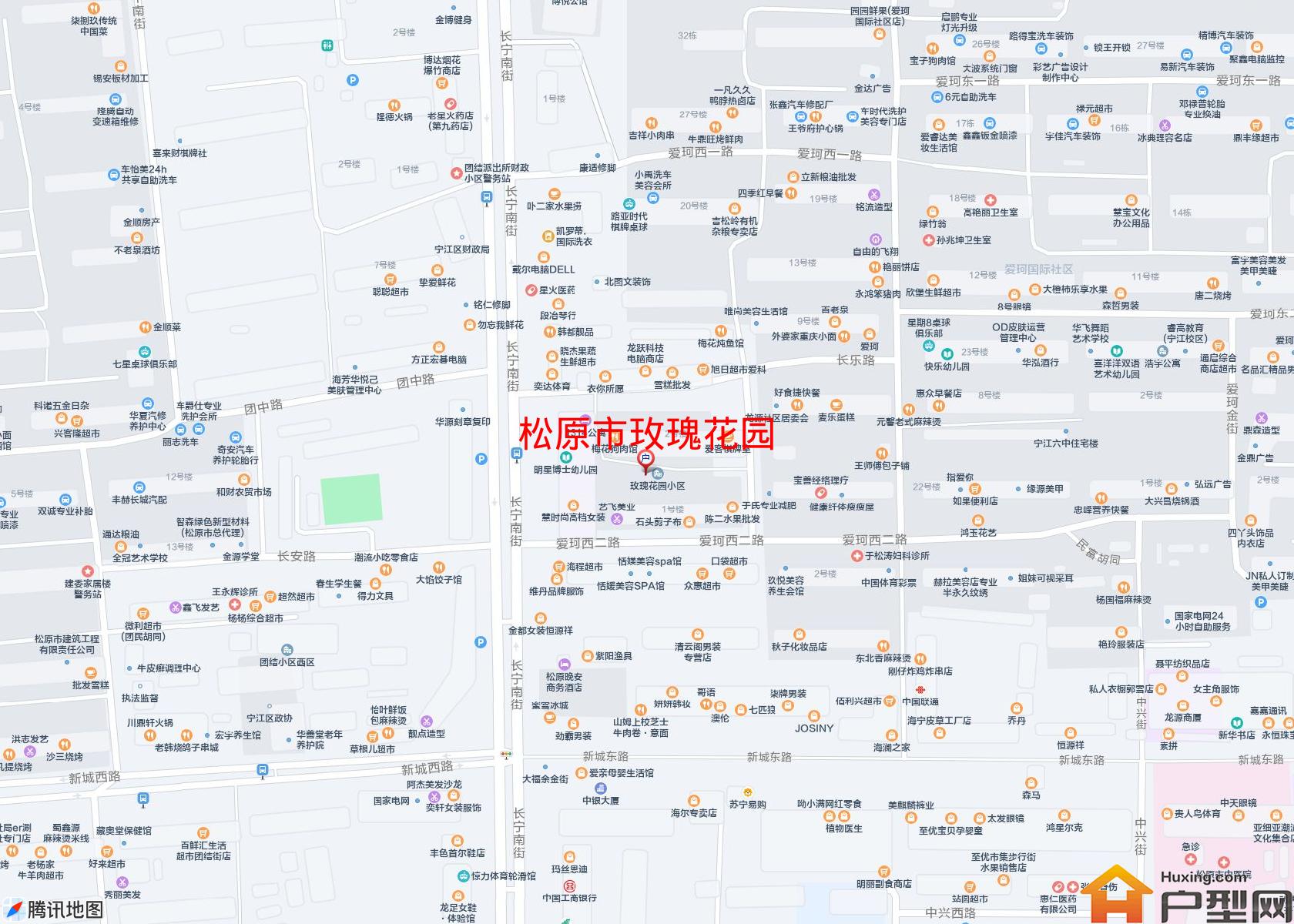 玫瑰花园小区 - 户型网