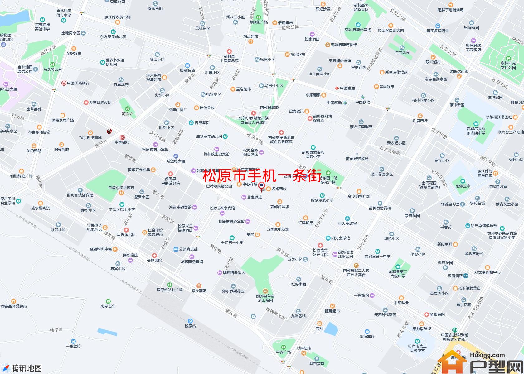 手机一条街小区 - 户型网