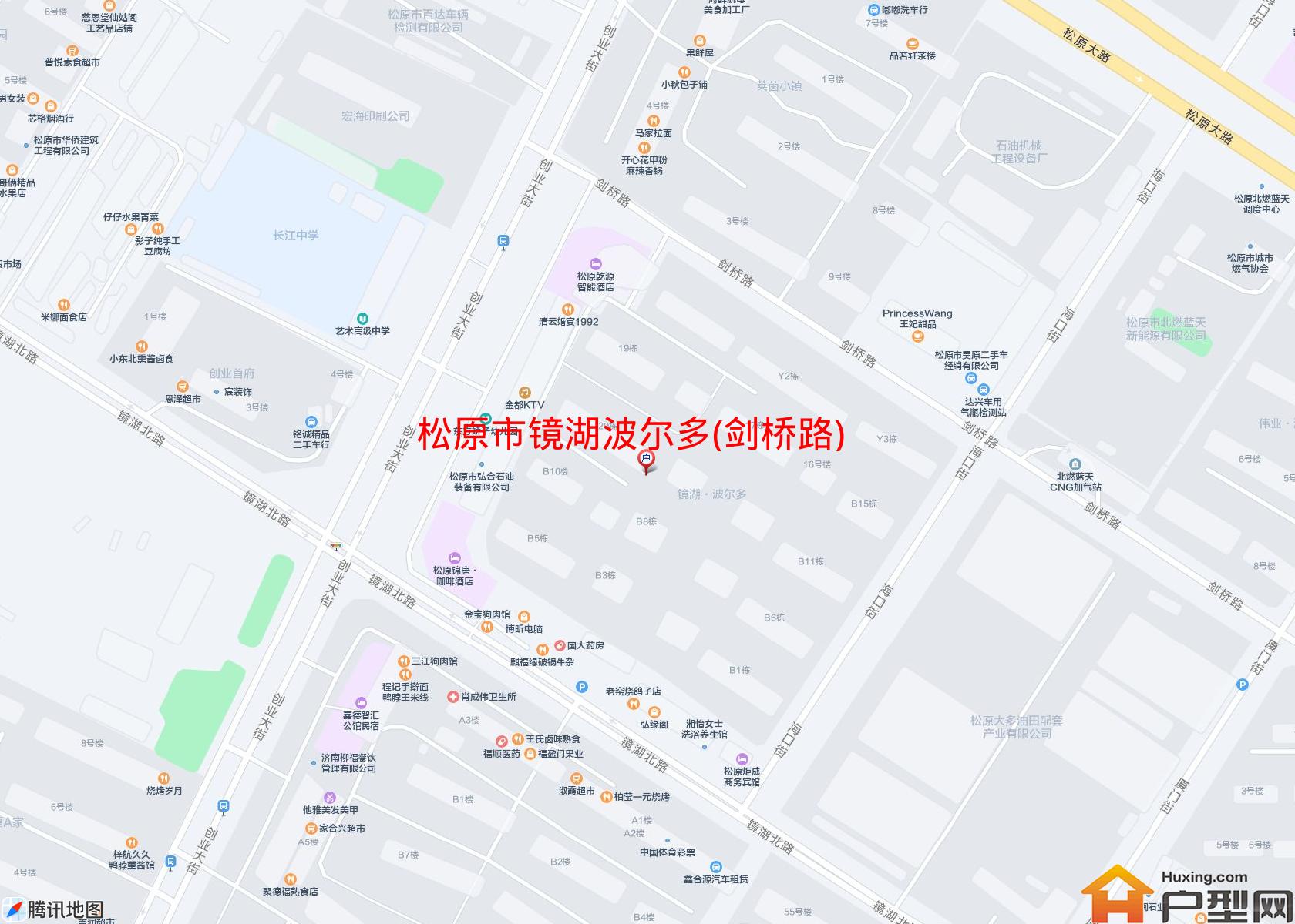 镜湖波尔多(剑桥路)小区 - 户型网