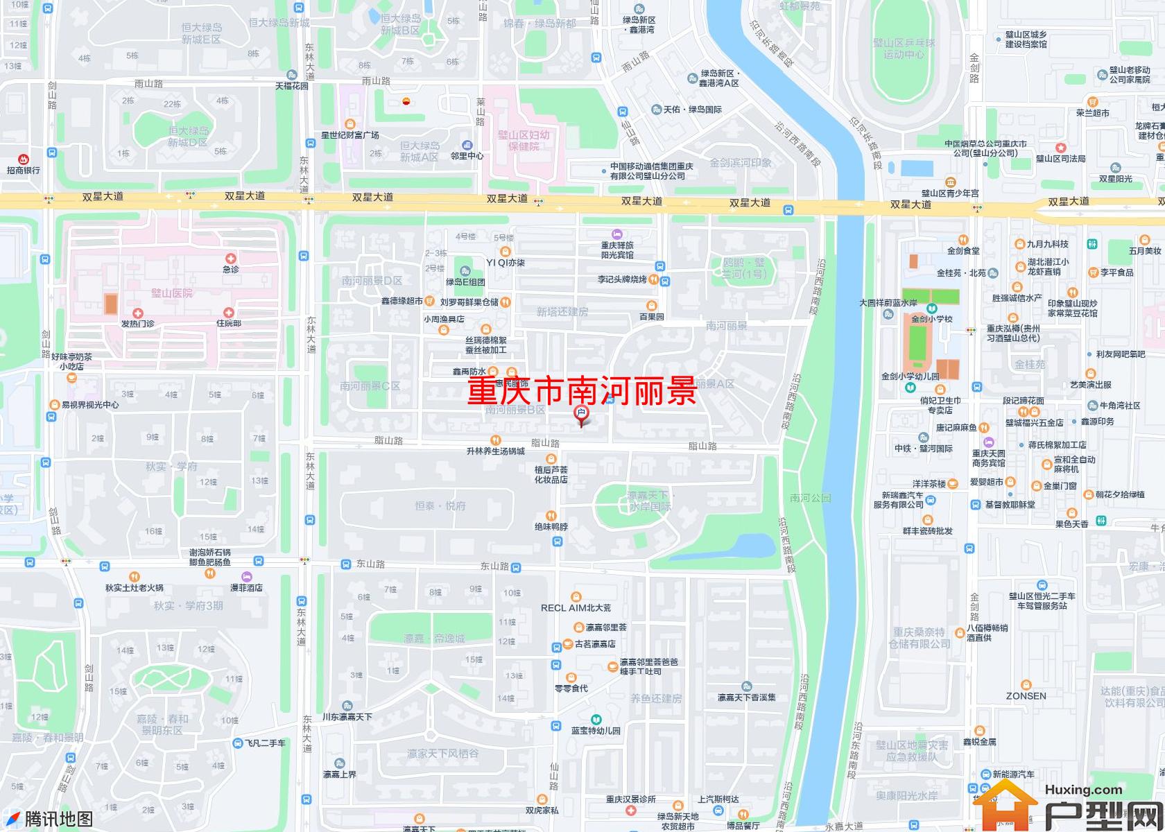 南河丽景小区 - 户型网