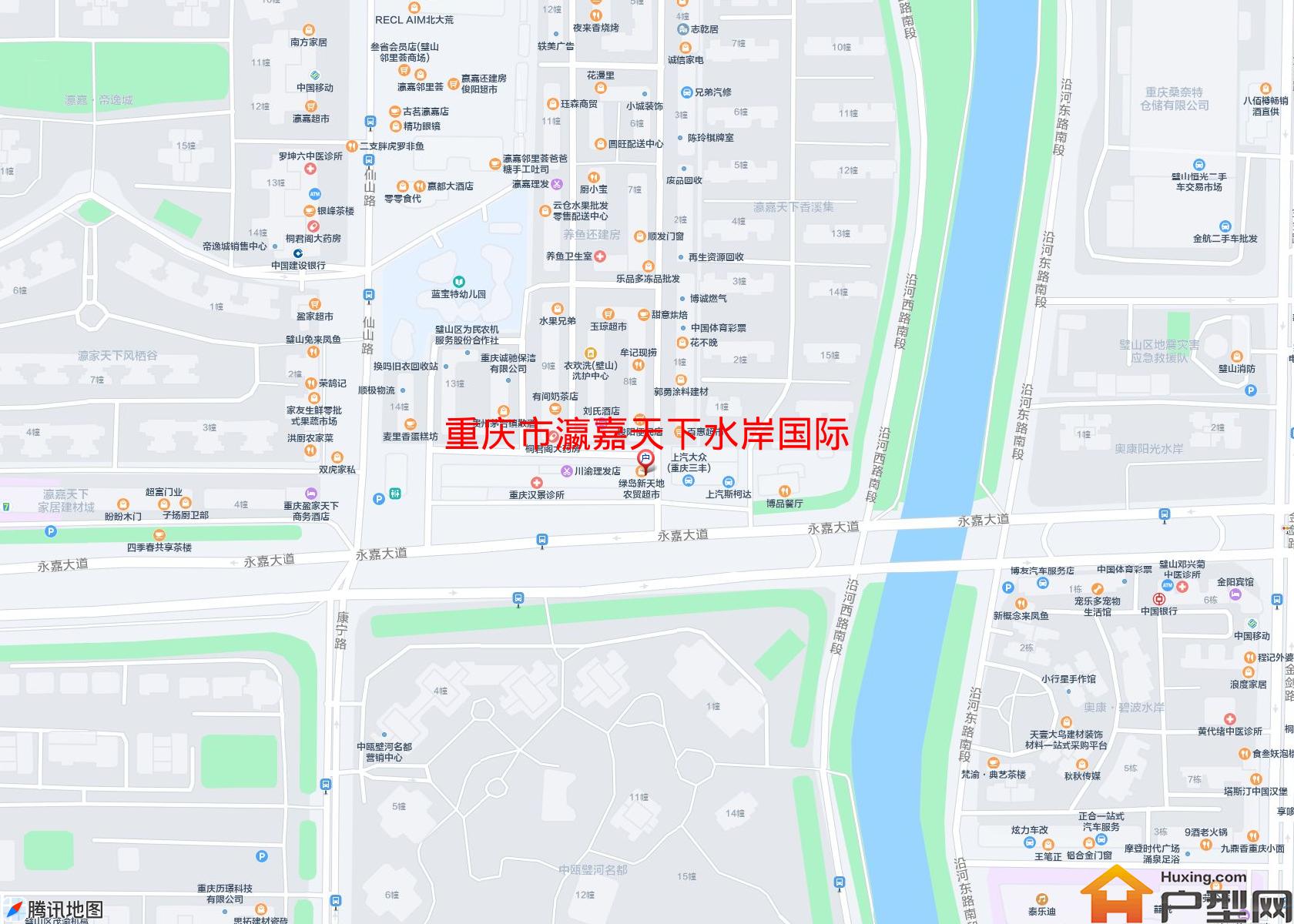 瀛嘉天下水岸国际小区 - 户型网