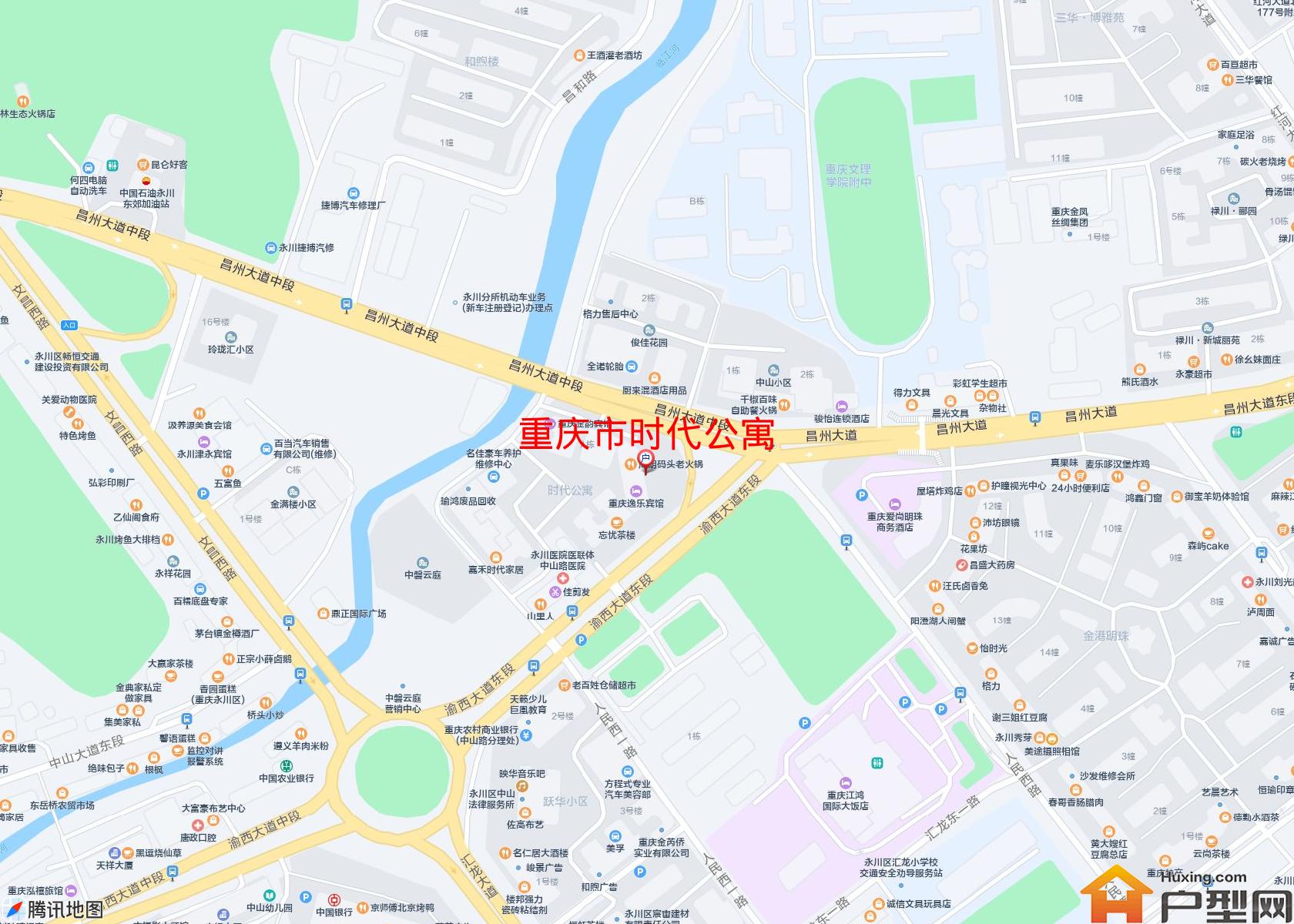 时代公寓小区 - 户型网