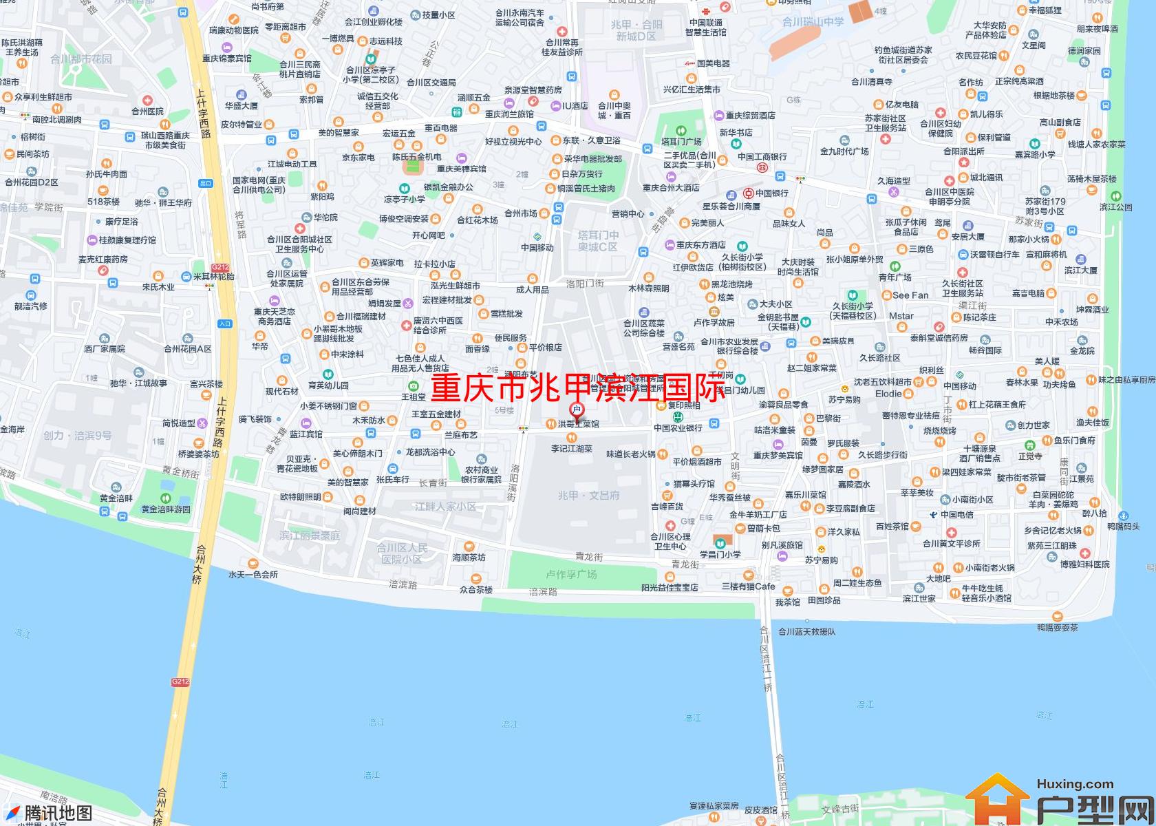 兆甲滨江国际小区 - 户型网