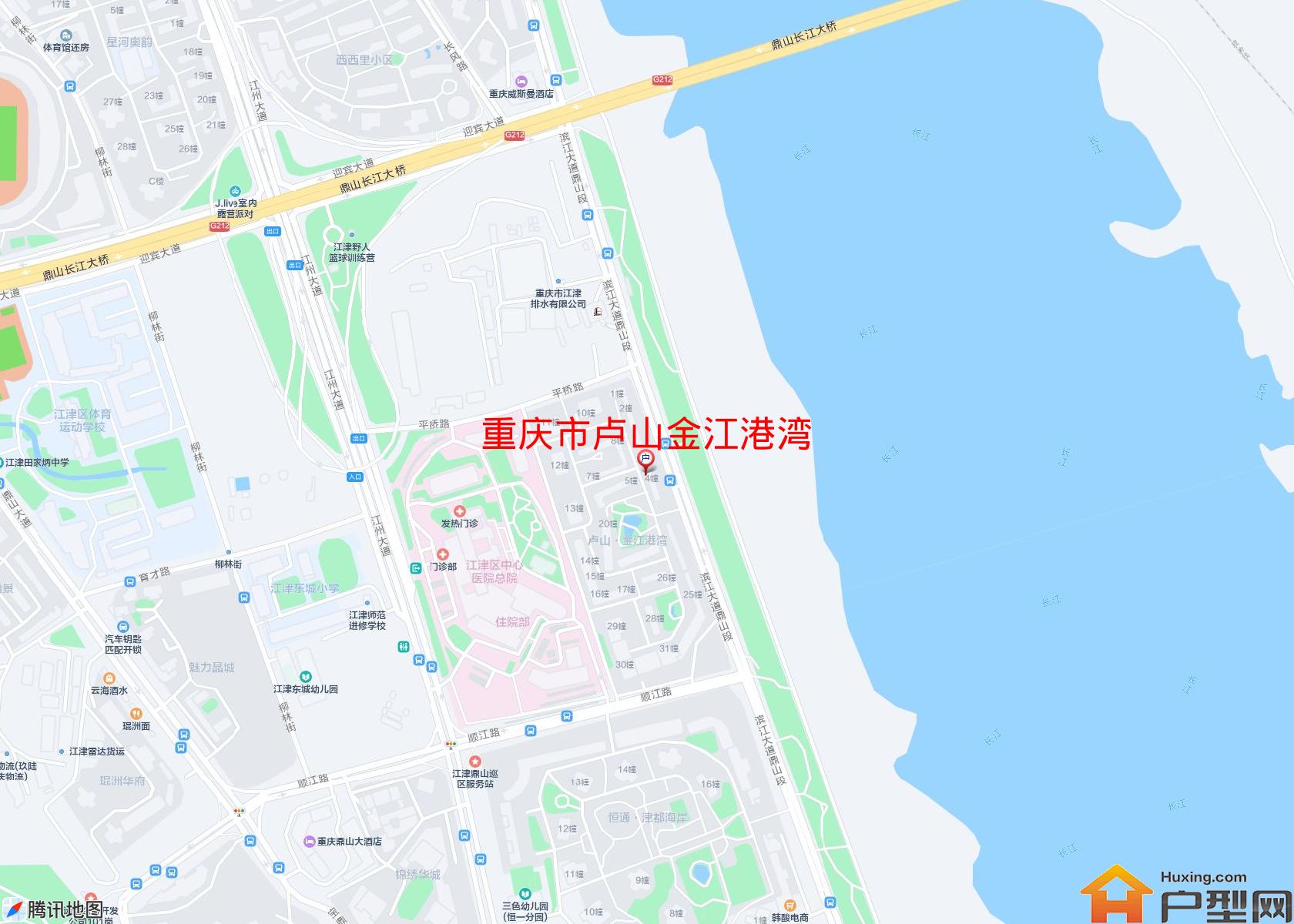 卢山金江港湾小区 - 户型网