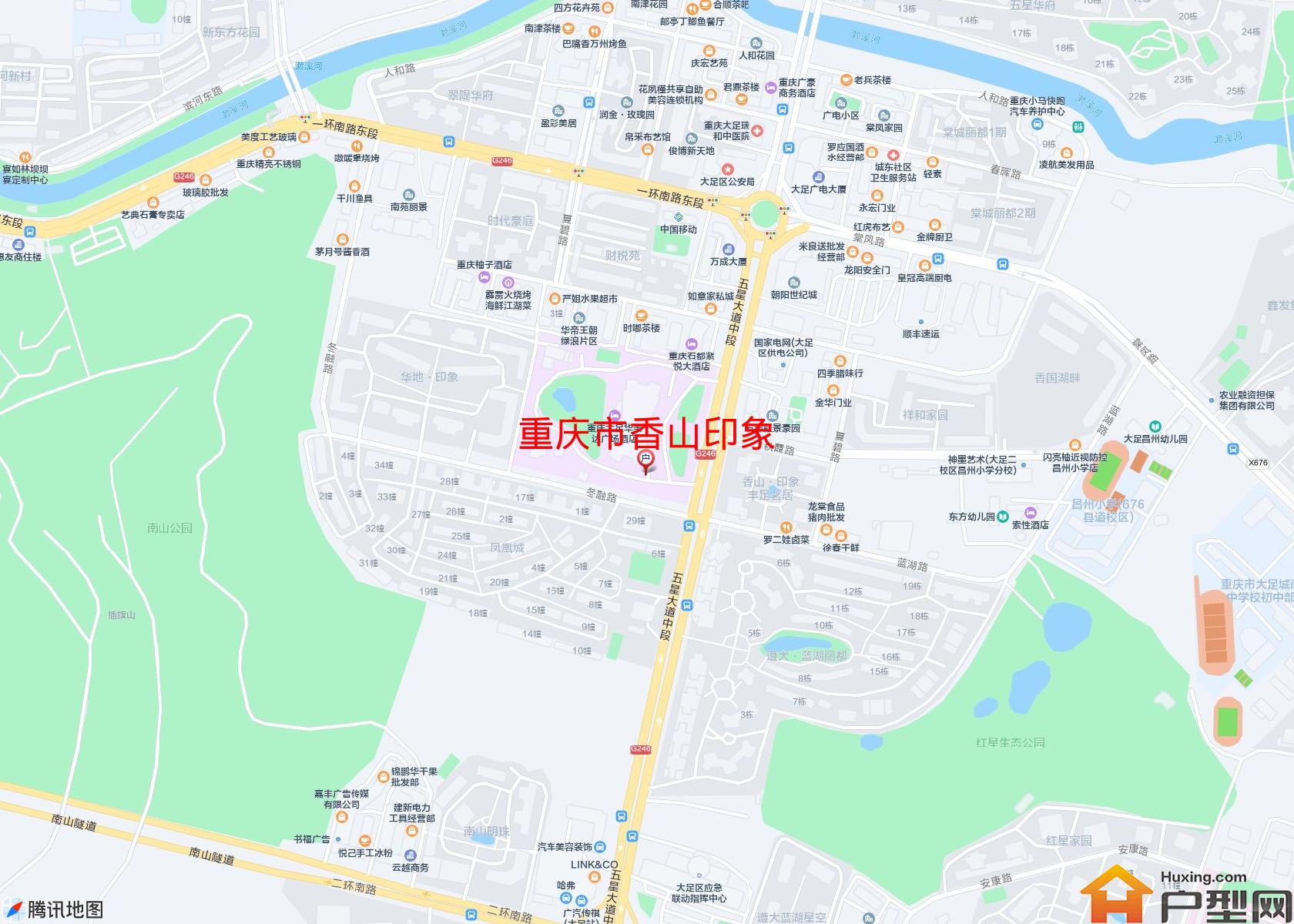 香山印象小区 - 户型网