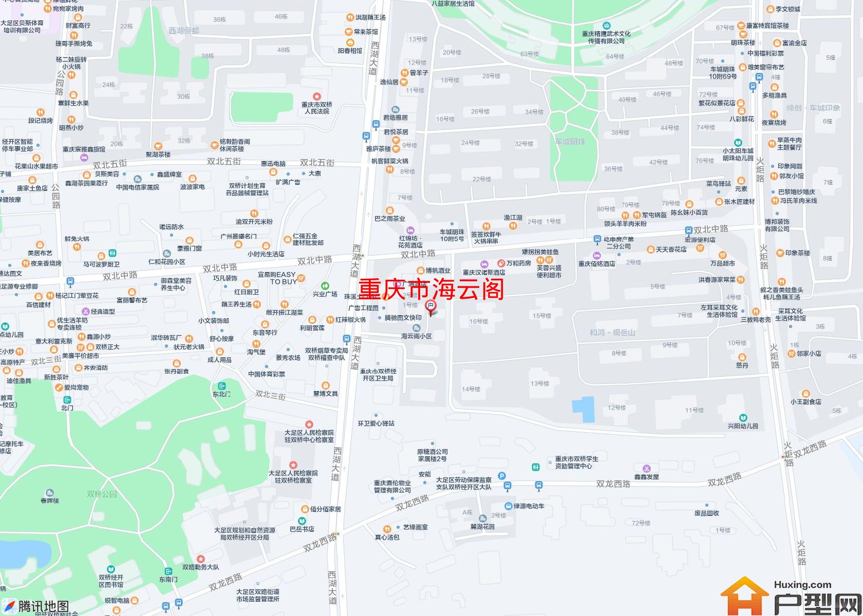 海云阁小区 - 户型网