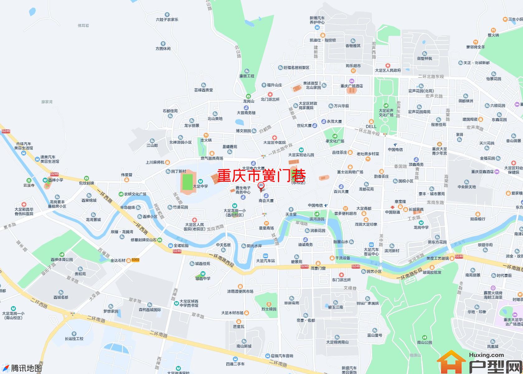 黉门巷小区 - 户型网