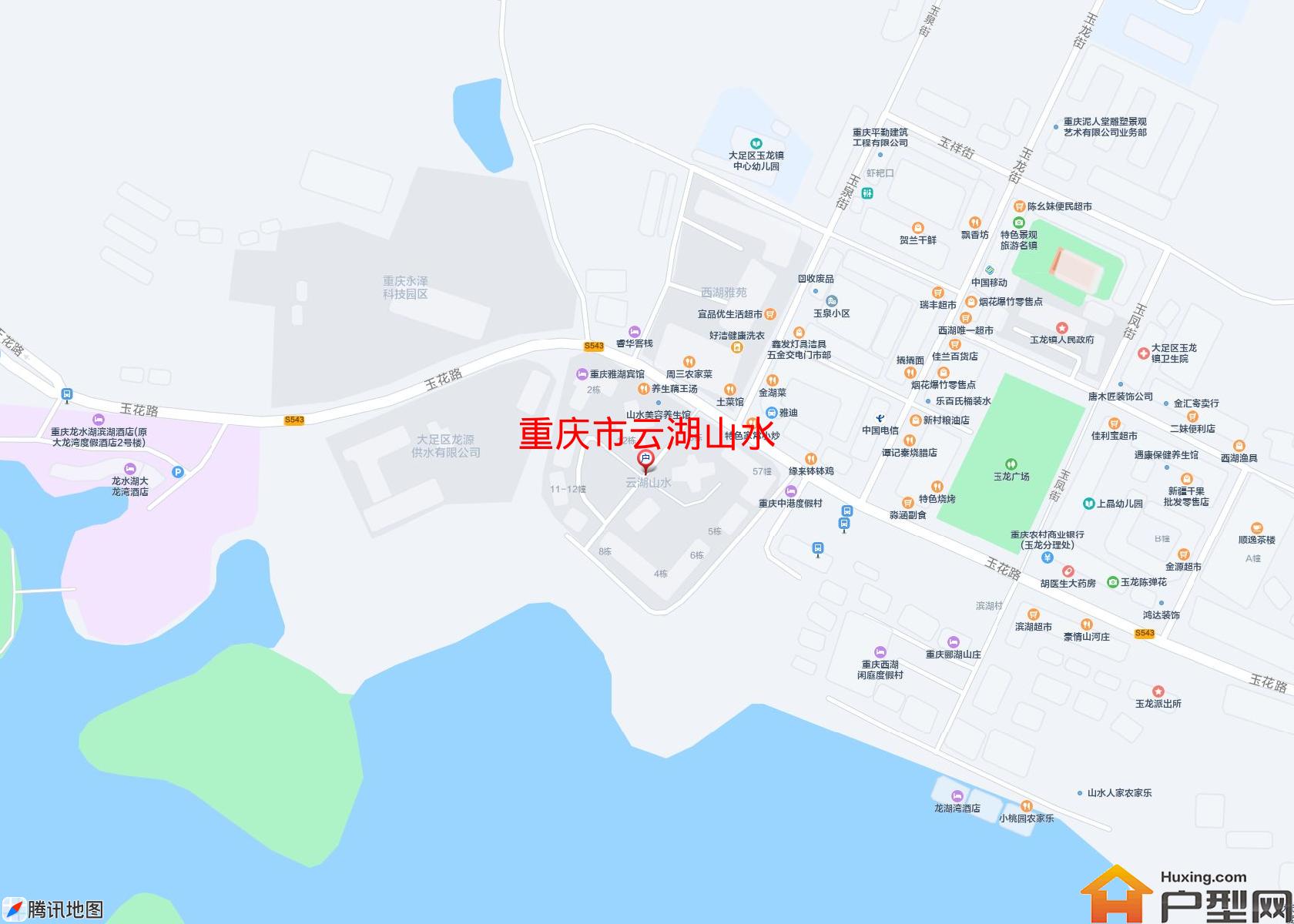 云湖山水小区 - 户型网