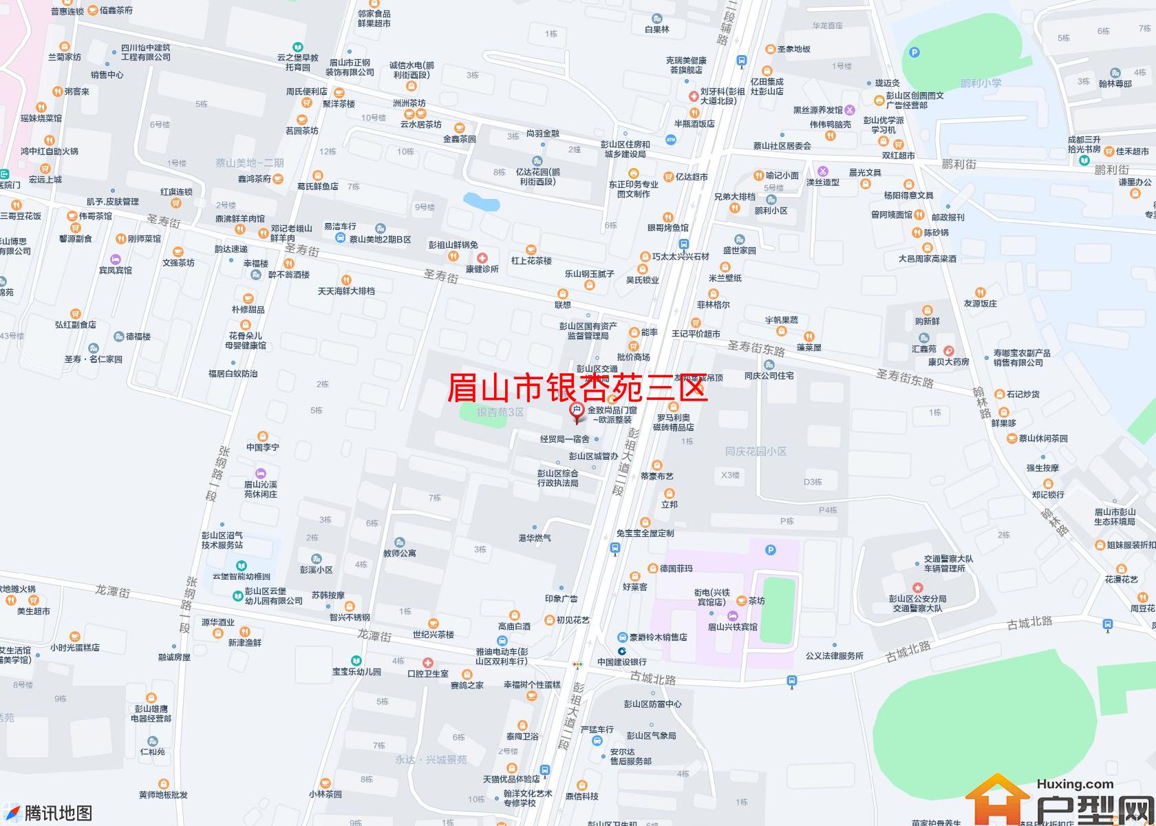 银杏苑三区小区 - 户型网