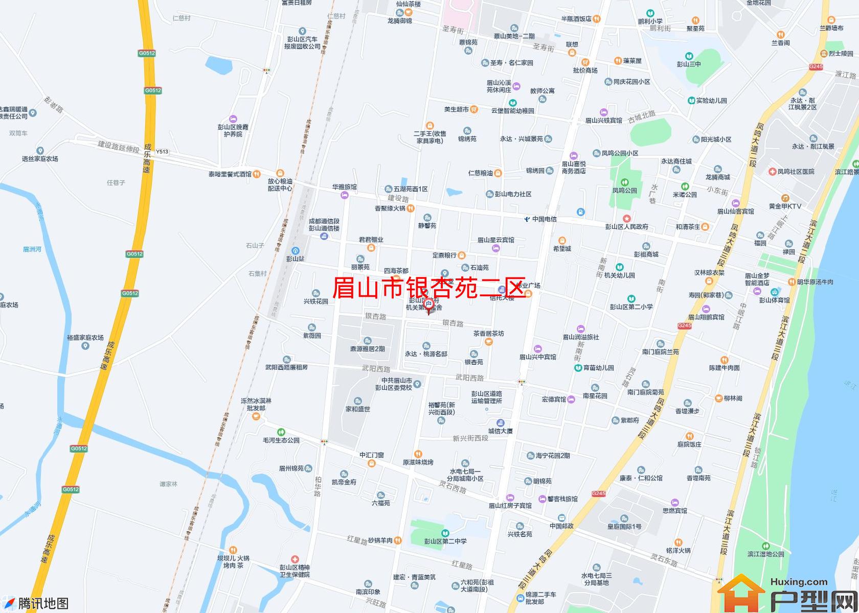 银杏苑二区小区 - 户型网
