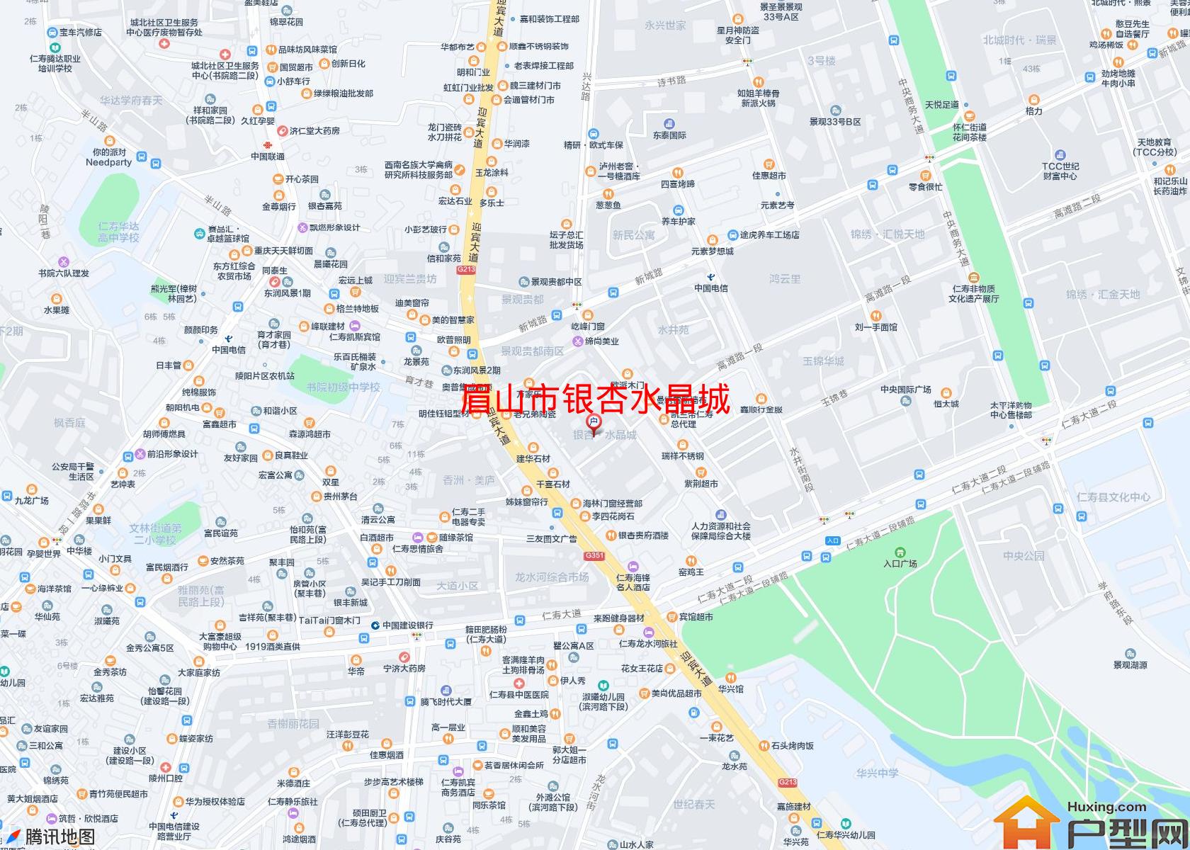 银杏水晶城小区 - 户型网