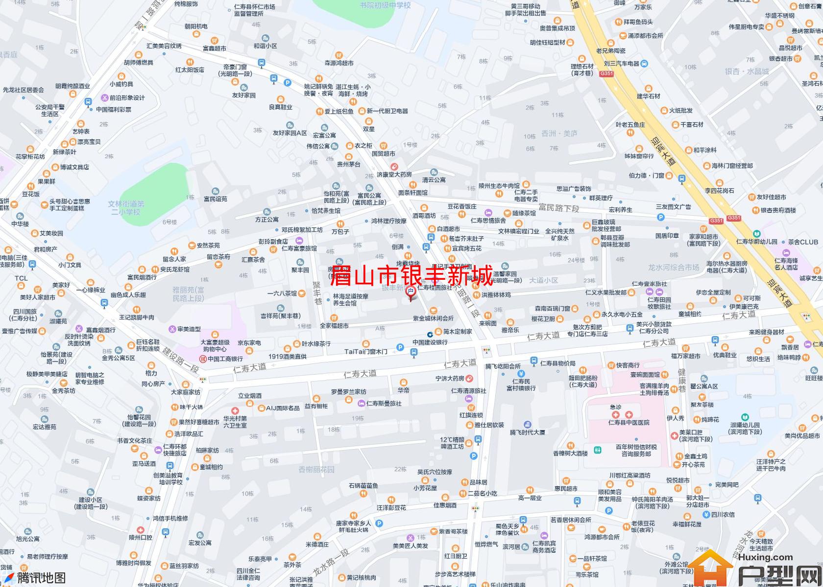 银丰新城小区 - 户型网