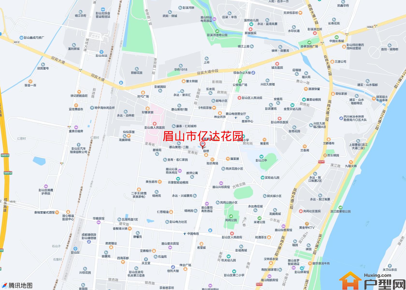 亿达花园小区 - 户型网