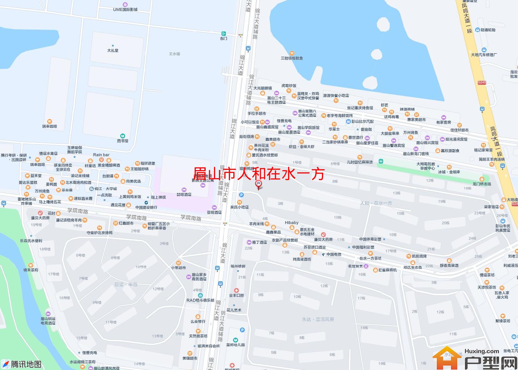 人和在水一方小区 - 户型网