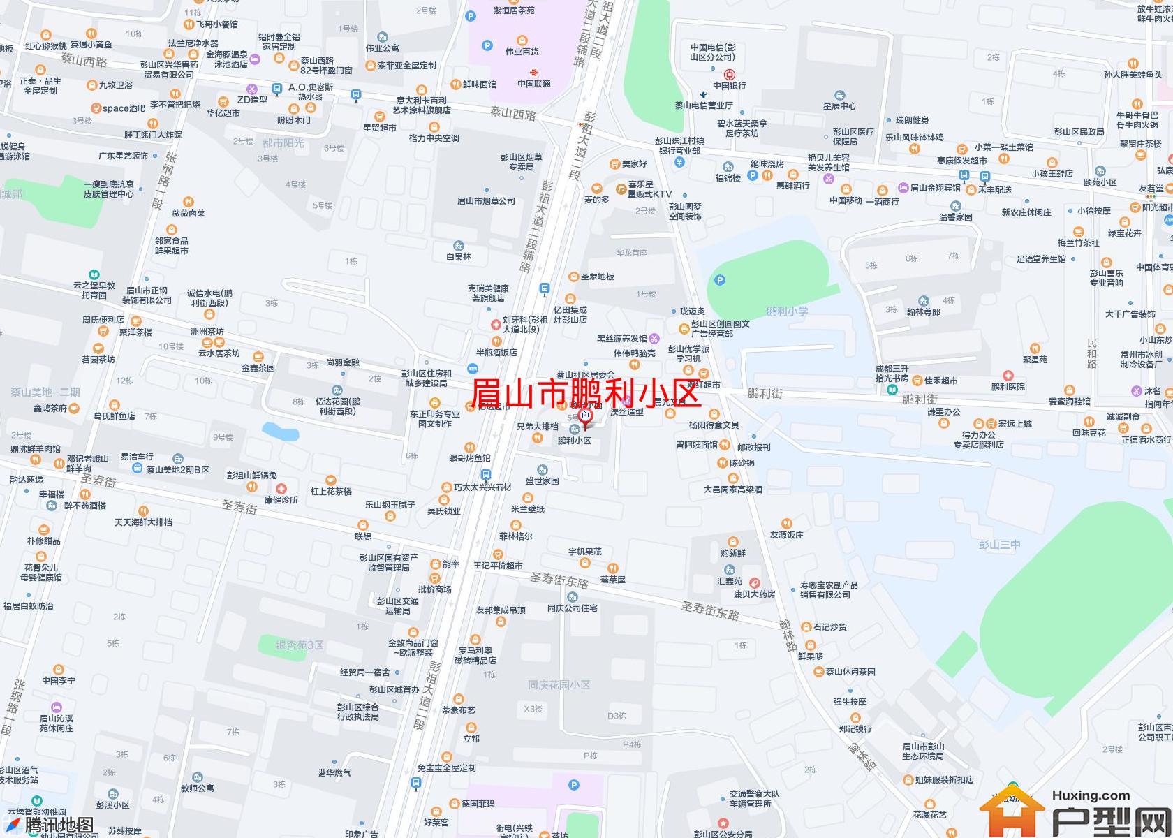 鹏利小区小区 - 户型网
