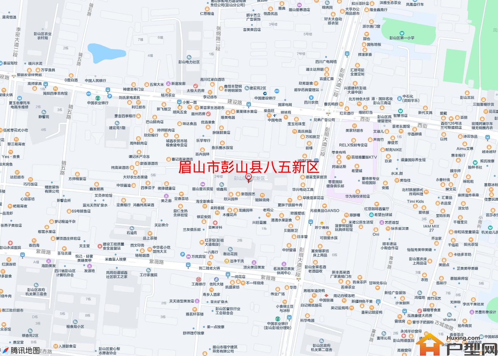 彭山县八五新区小区 - 户型网