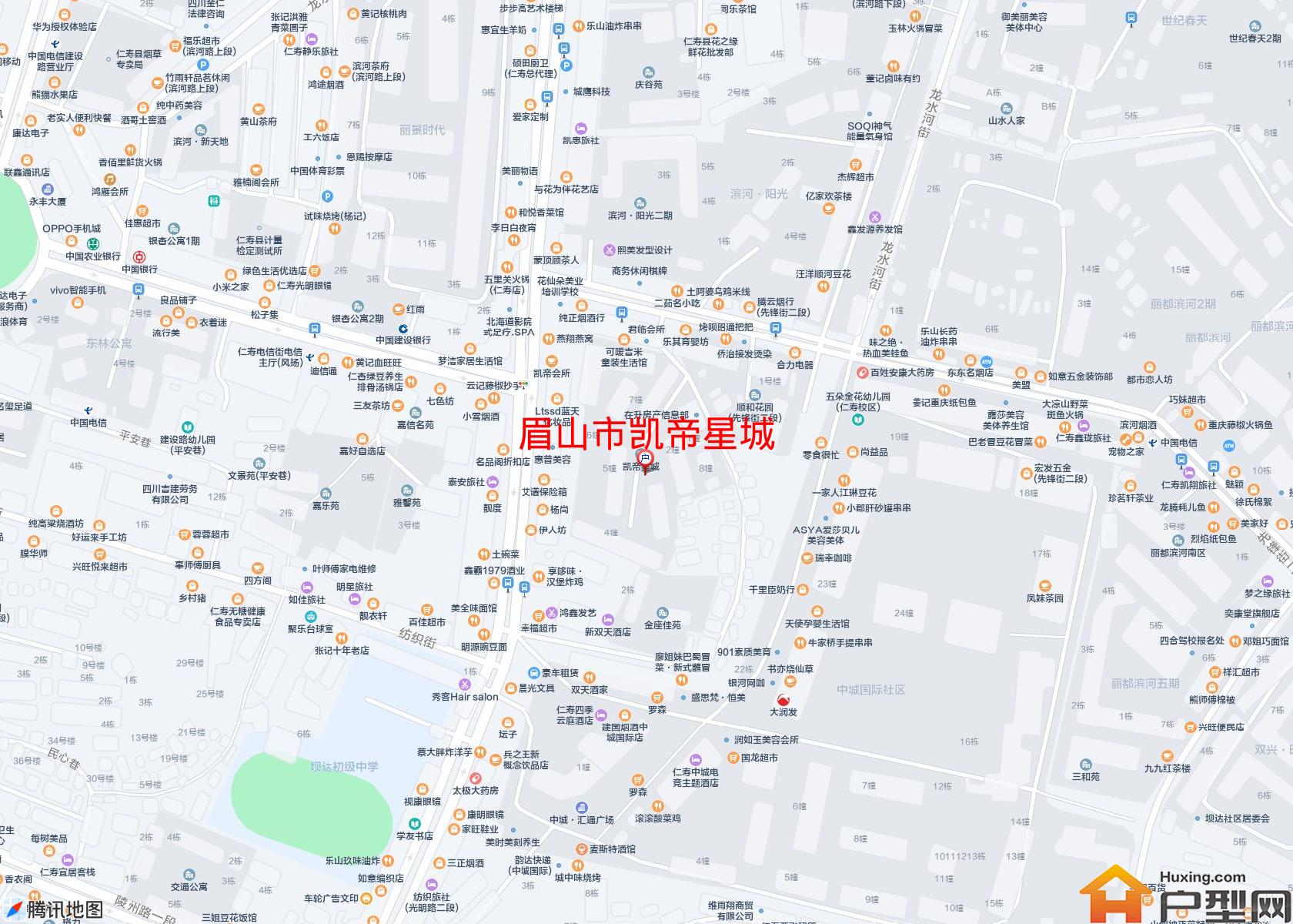 凯帝星城小区 - 户型网