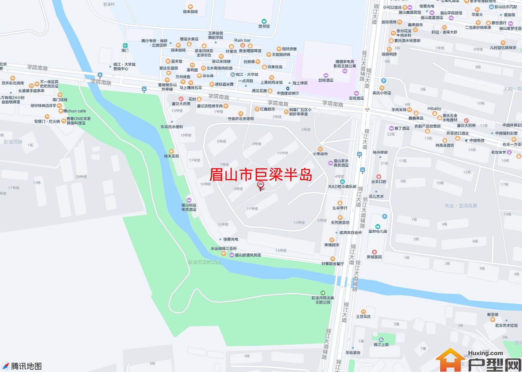 巨梁半岛小区 - 户型网