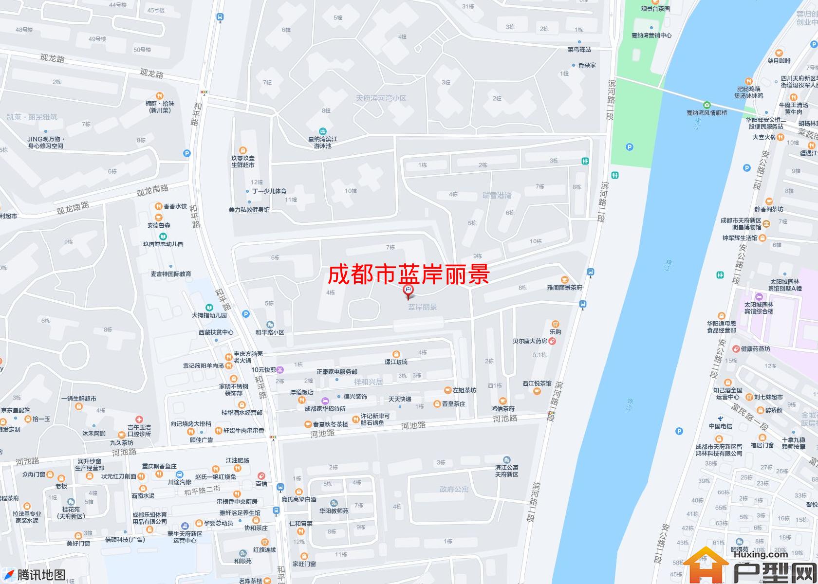 蓝岸丽景小区 - 户型网