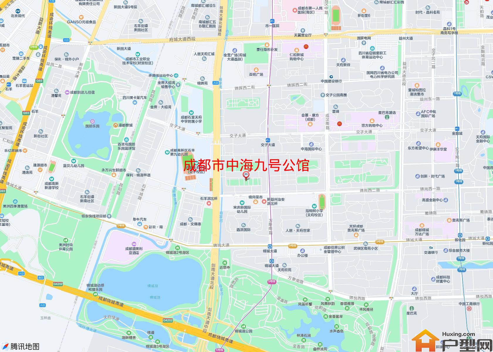 中海九号公馆小区 - 户型网