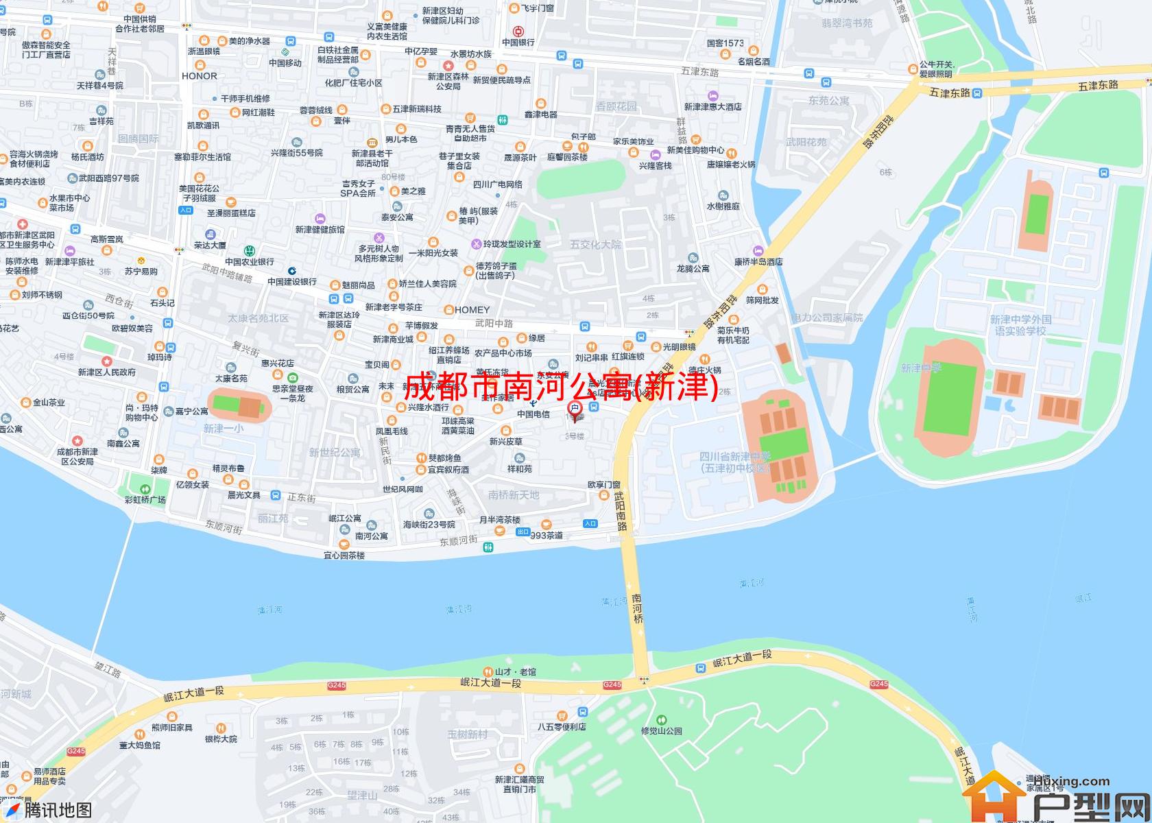 南河公寓(新津)小区 - 户型网