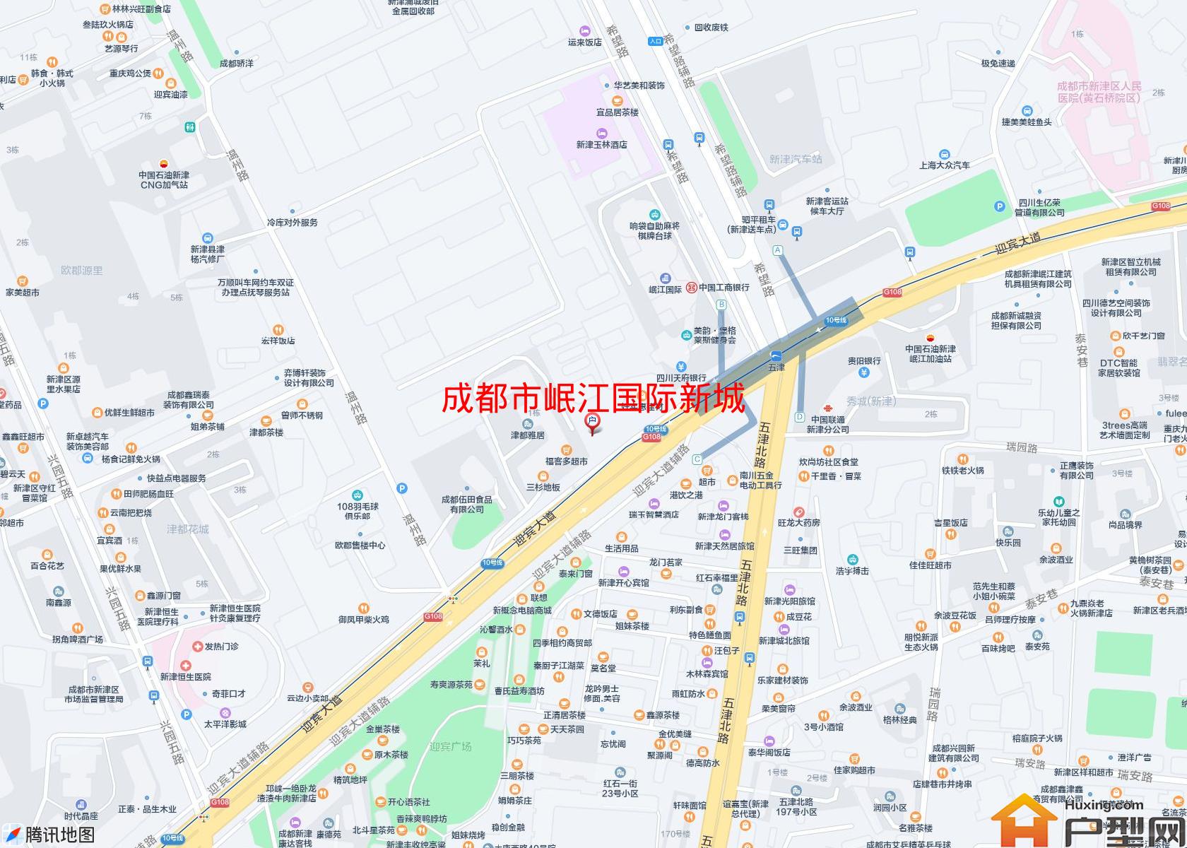 岷江国际新城小区 - 户型网