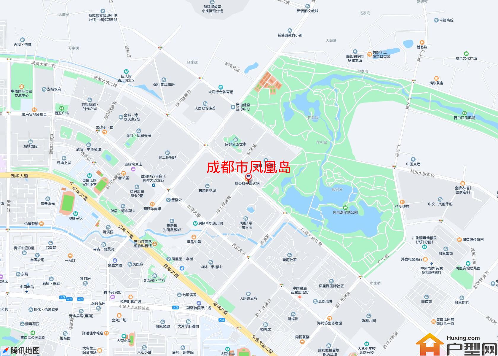 凤凰岛小区 - 户型网