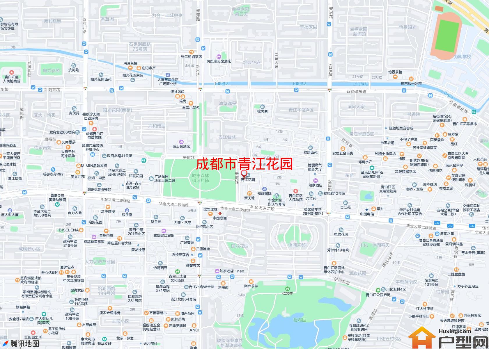 青江花园小区 - 户型网