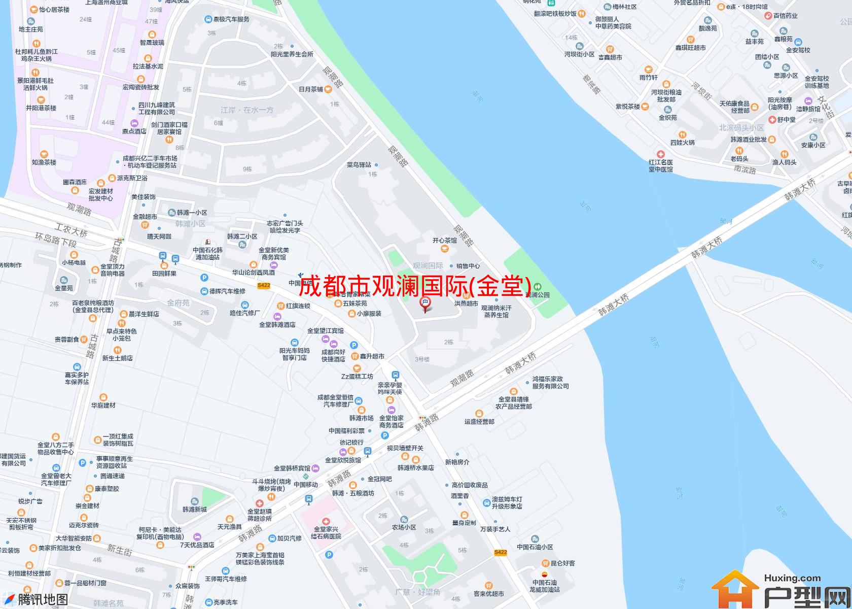 观澜国际(金堂)小区 - 户型网
