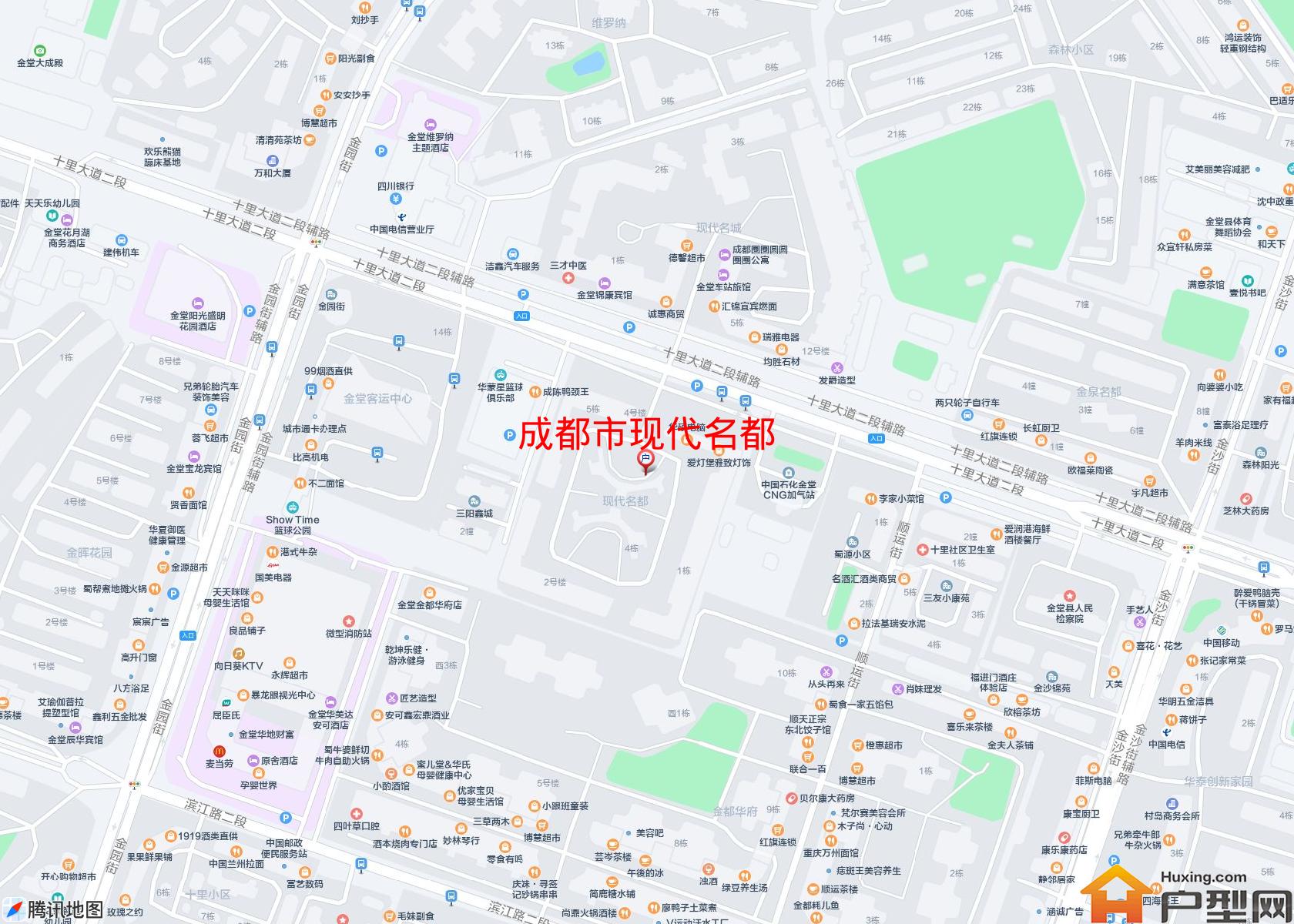 现代名都小区 - 户型网