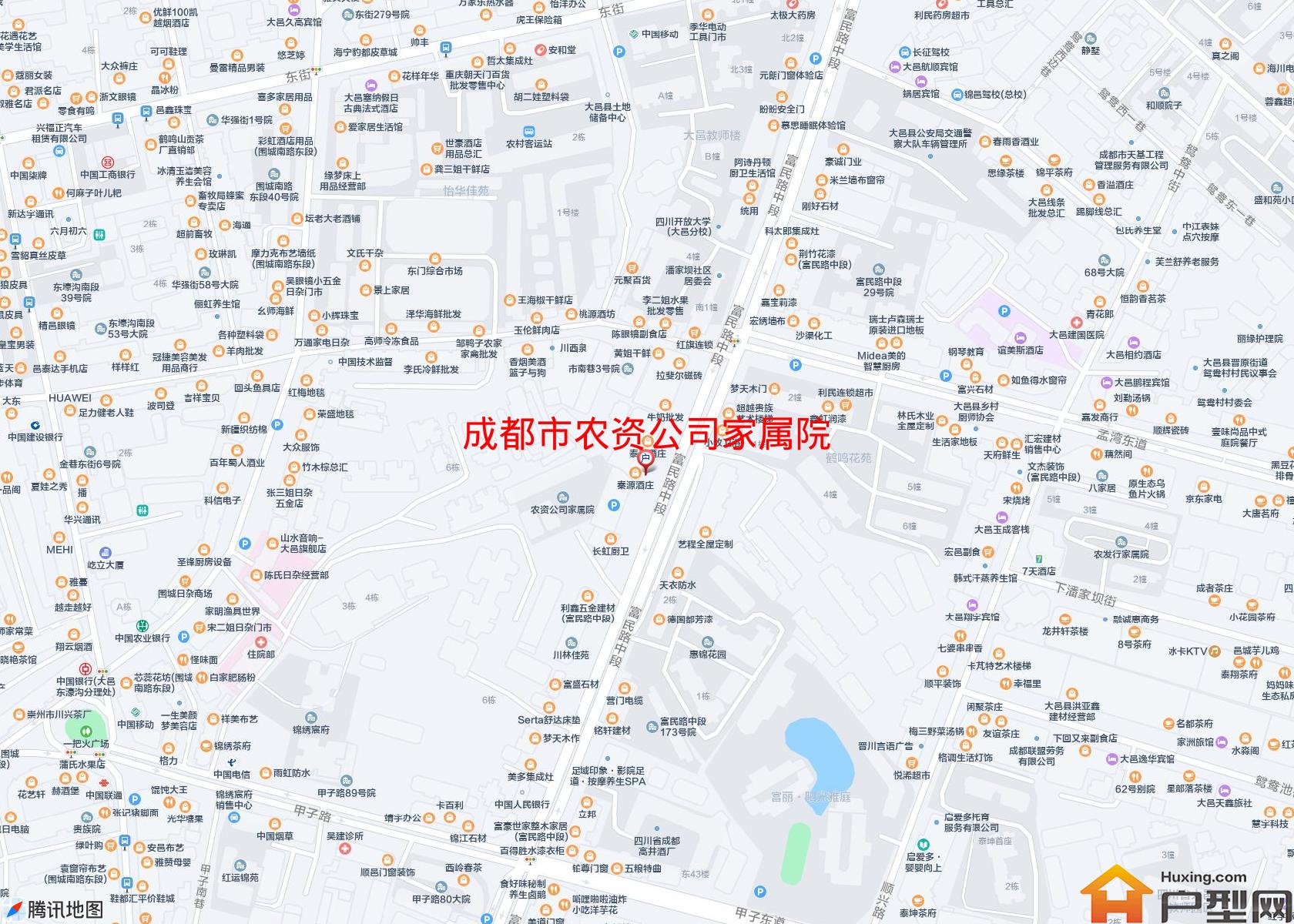 农资公司家属院小区 - 户型网
