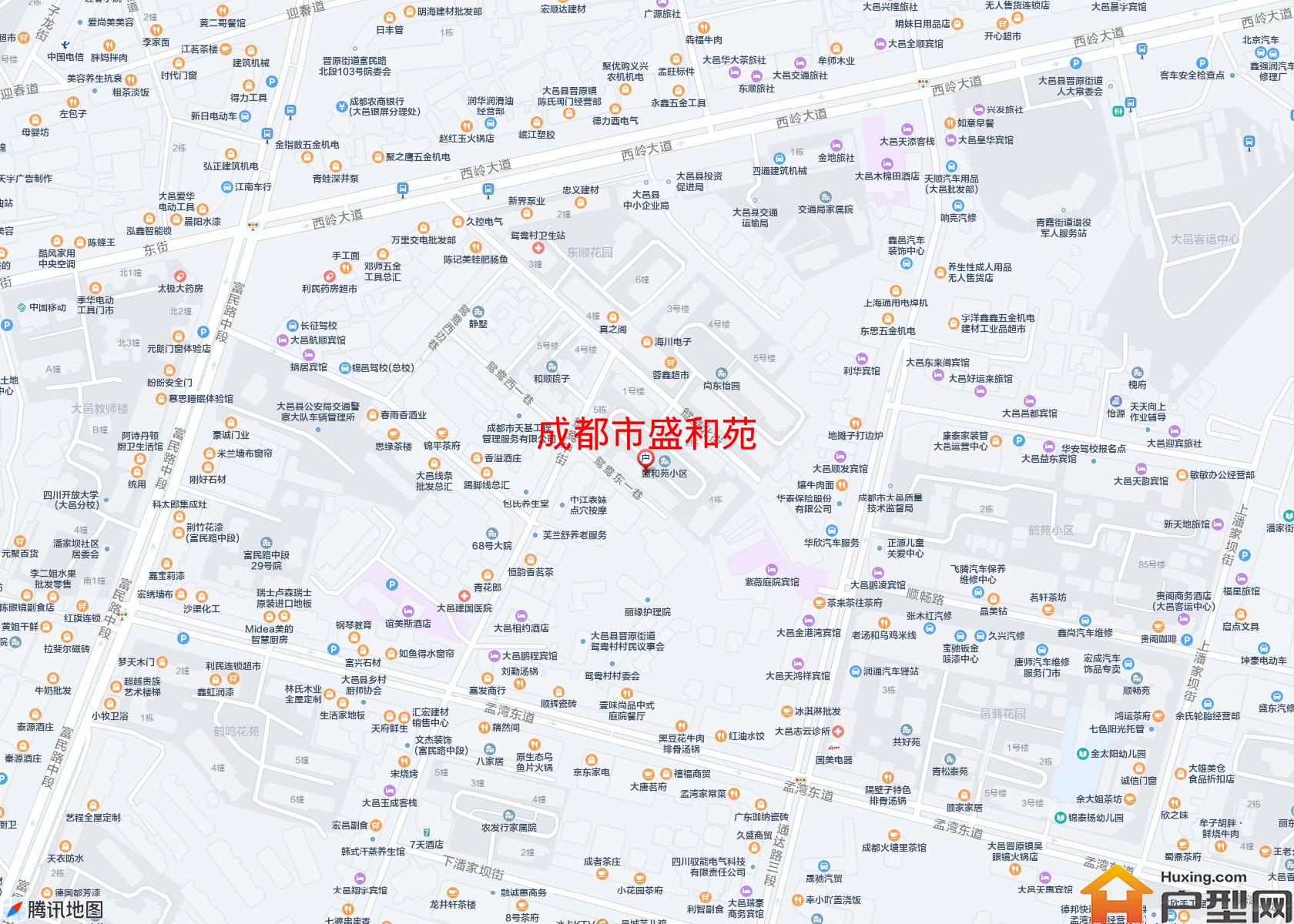 盛和苑小区 - 户型网