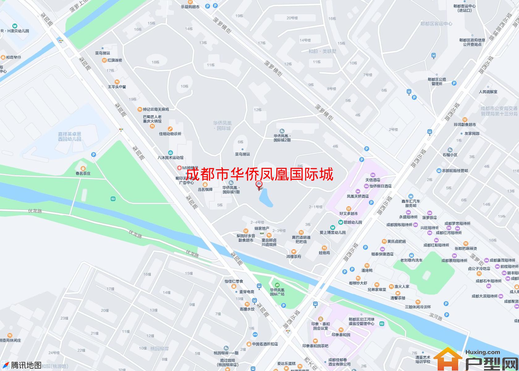 华侨凤凰国际城小区 - 户型网
