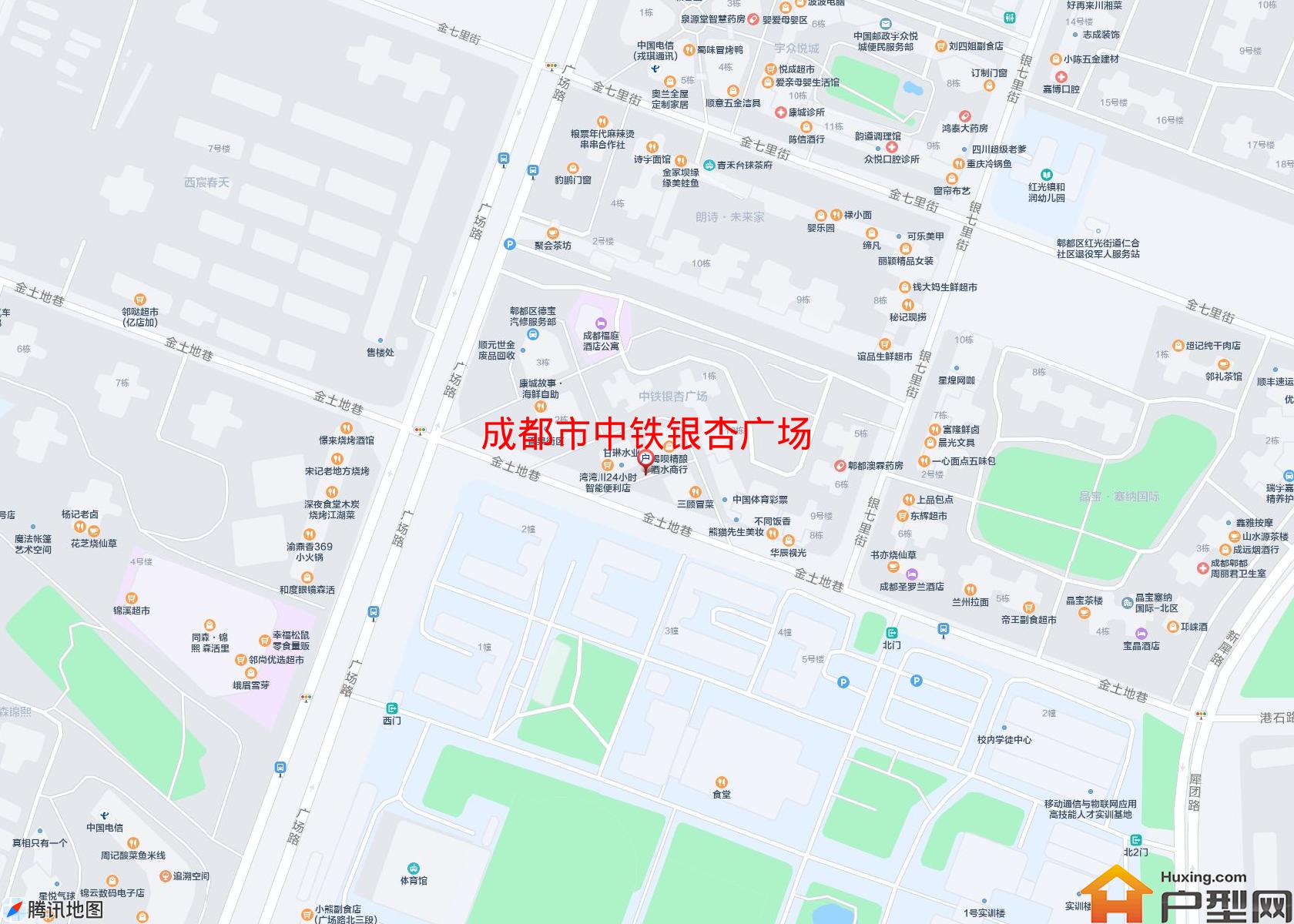 中铁银杏广场小区 - 户型网