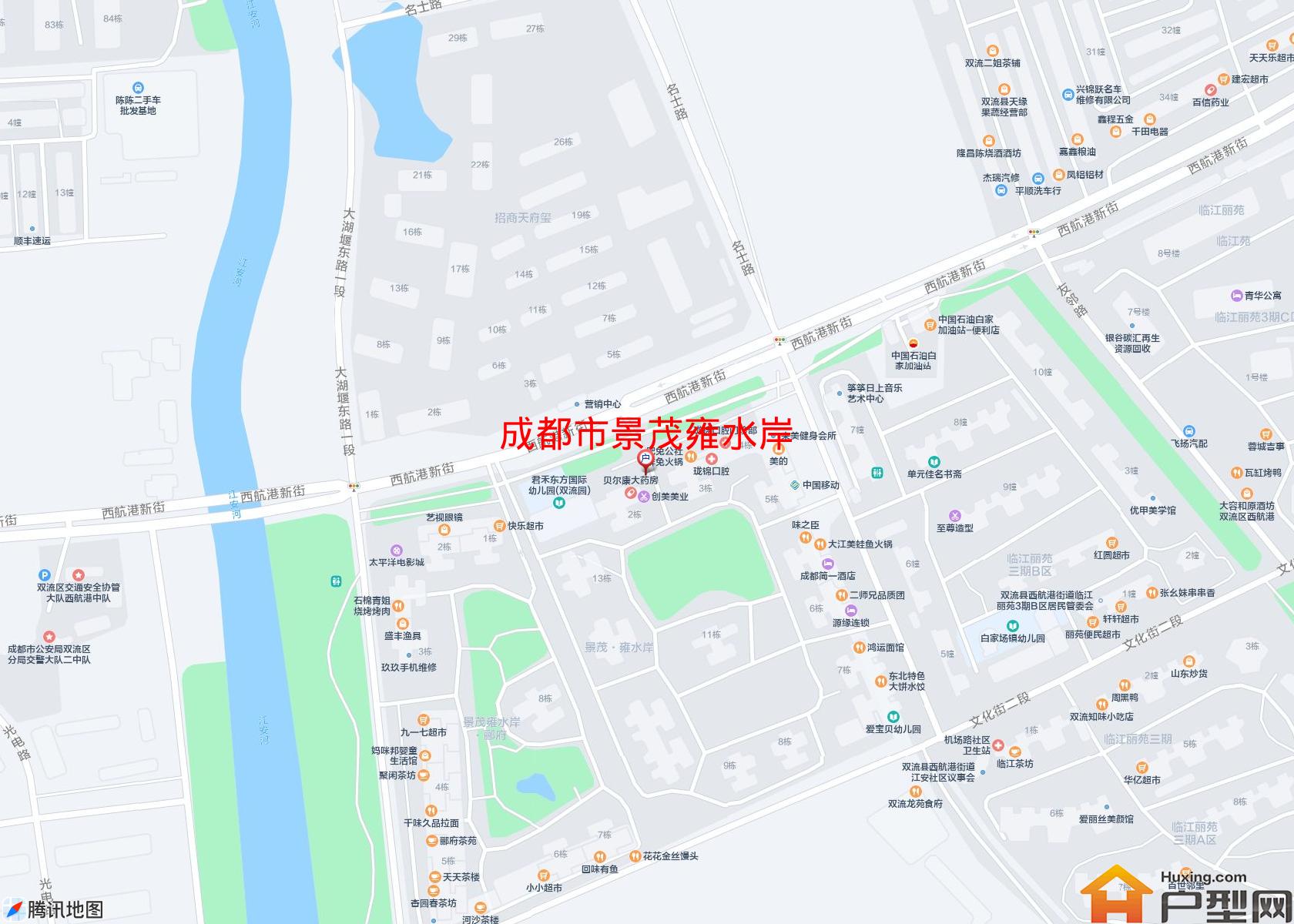 景茂雍水岸小区 - 户型网