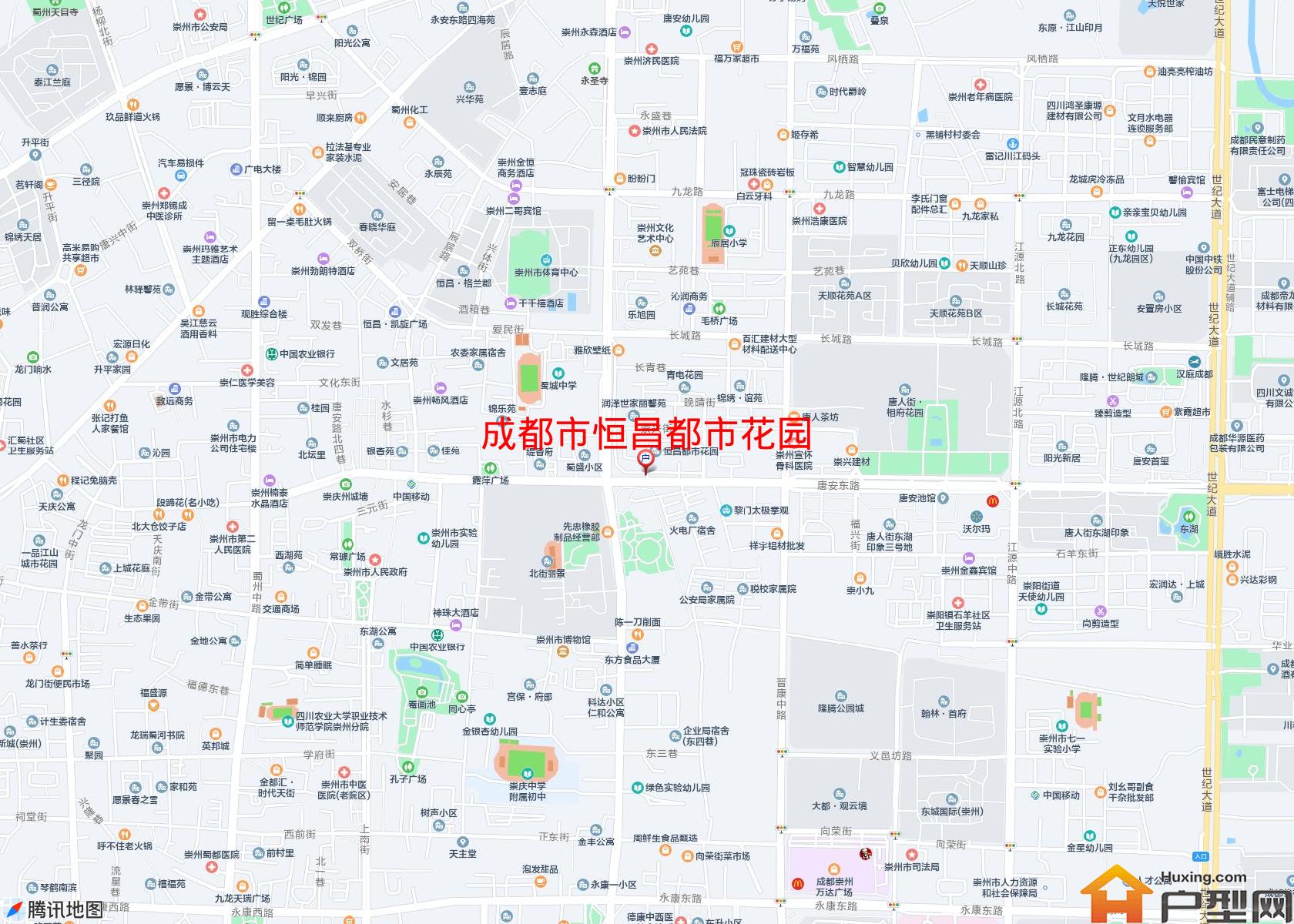 恒昌都市花园小区 - 户型网