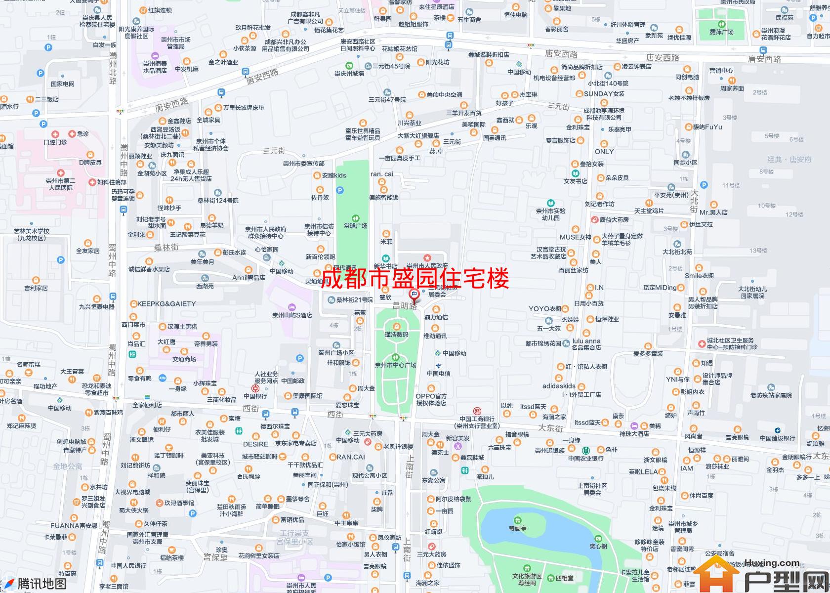 盛园住宅楼小区 - 户型网