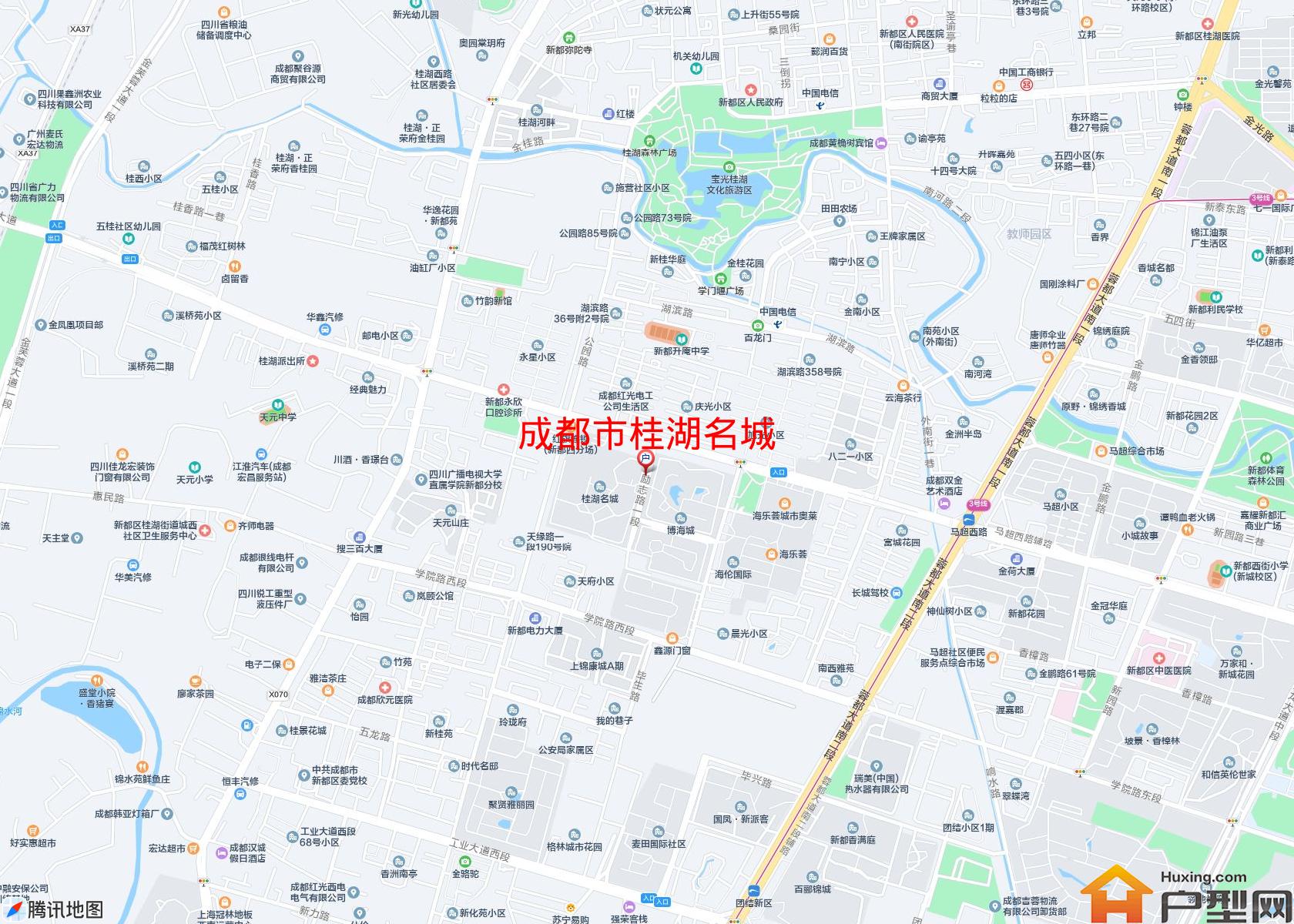 桂湖名城小区 - 户型网