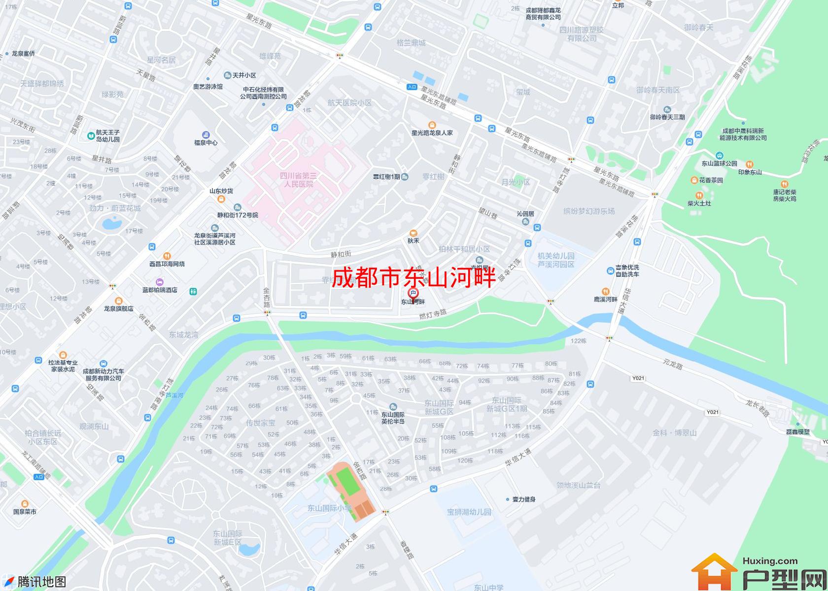 东山河畔小区 - 户型网