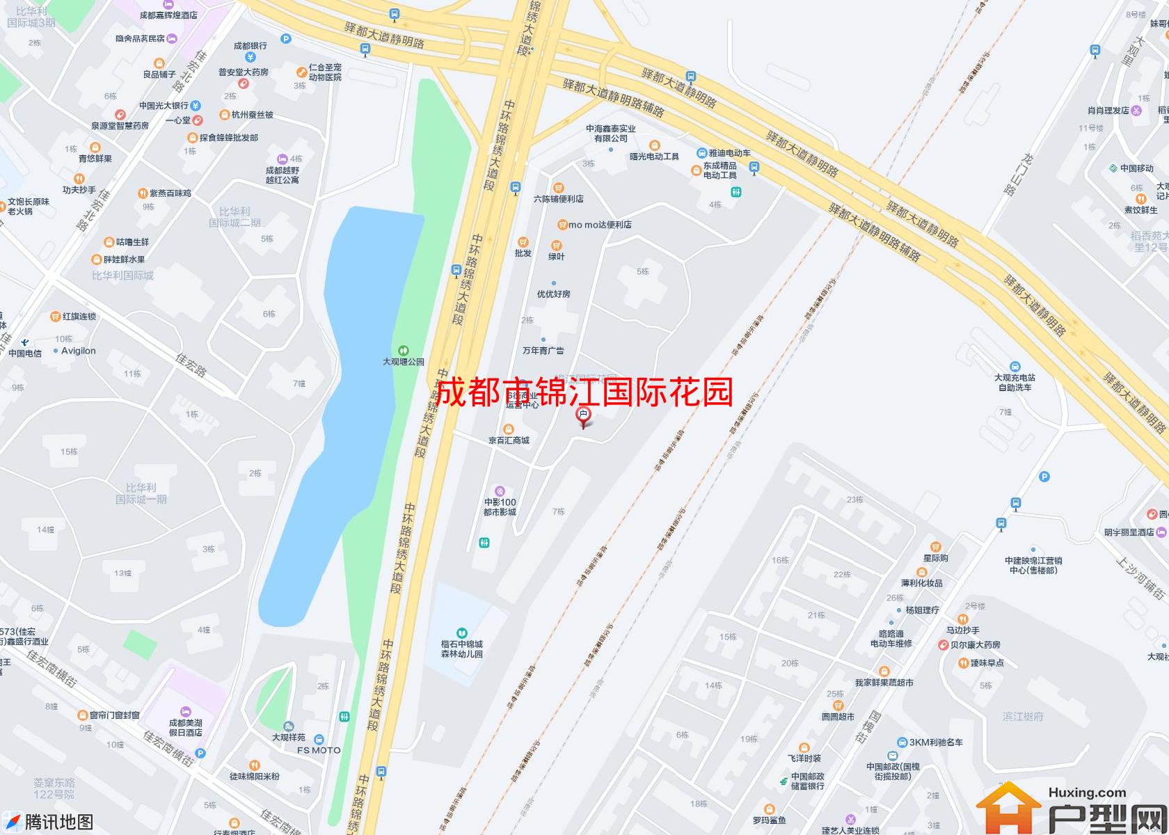 锦江国际花园小区 - 户型网